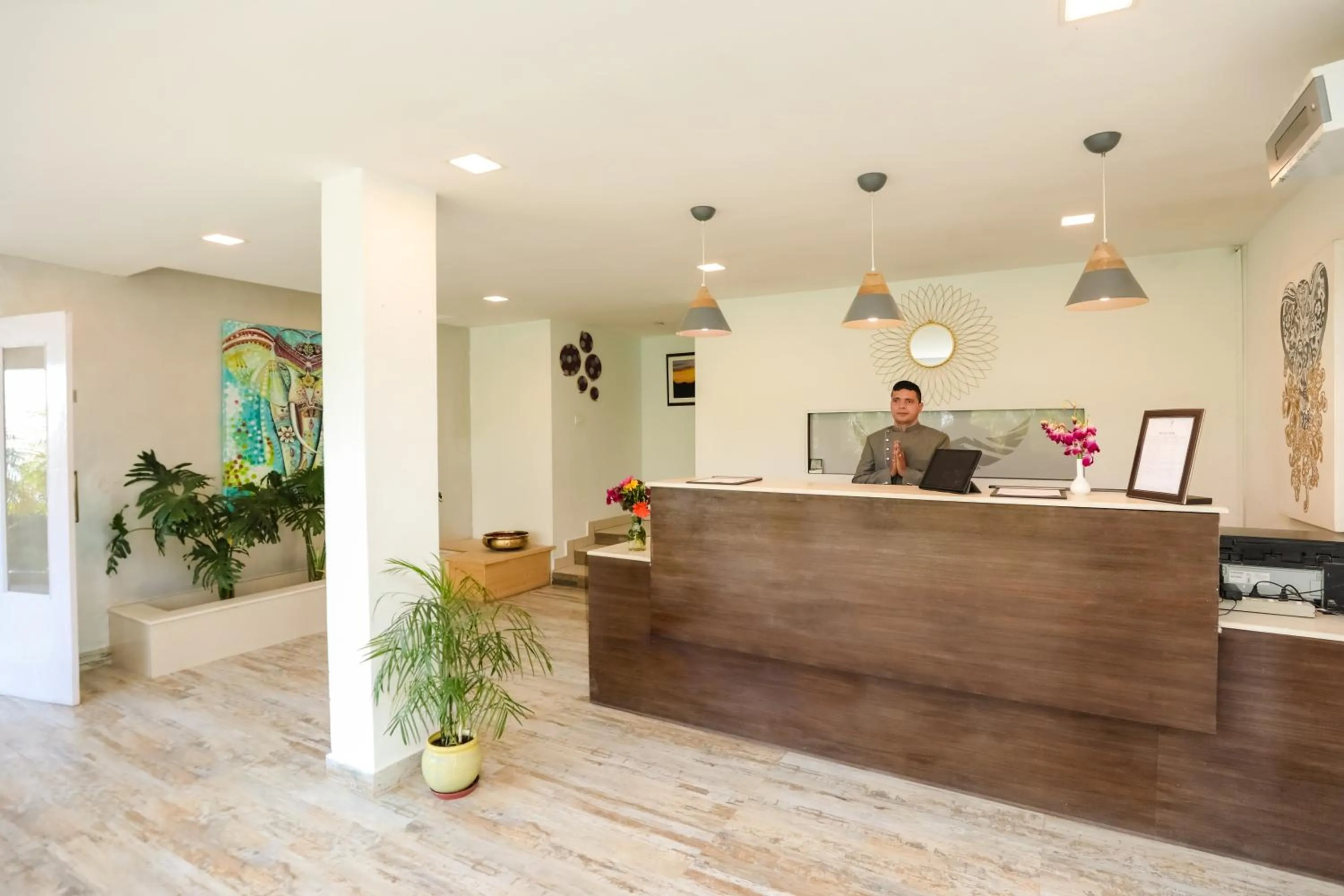 Lobby or reception in Regenta Resort Exotica Dharamshala on Hilltop