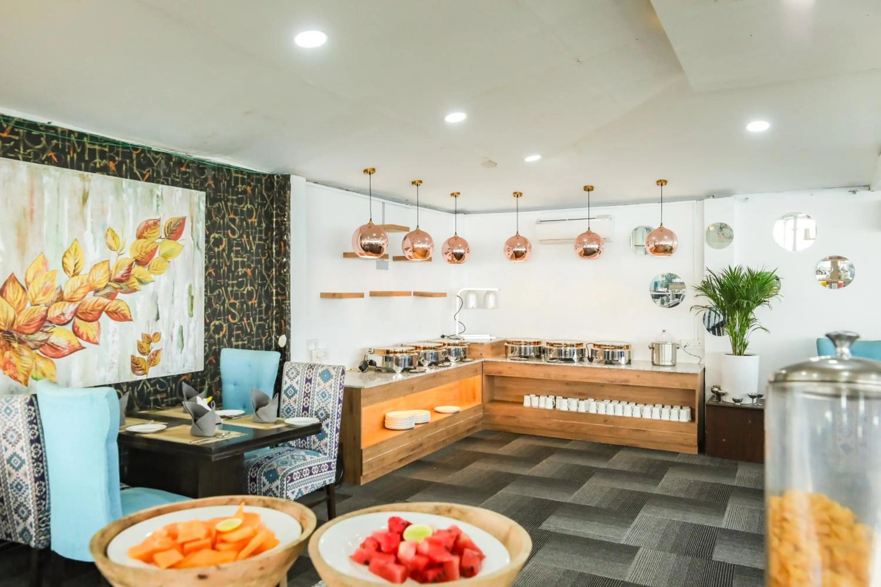 Buffet breakfast in Regenta Resort Exotica Dharamshala on Hilltop