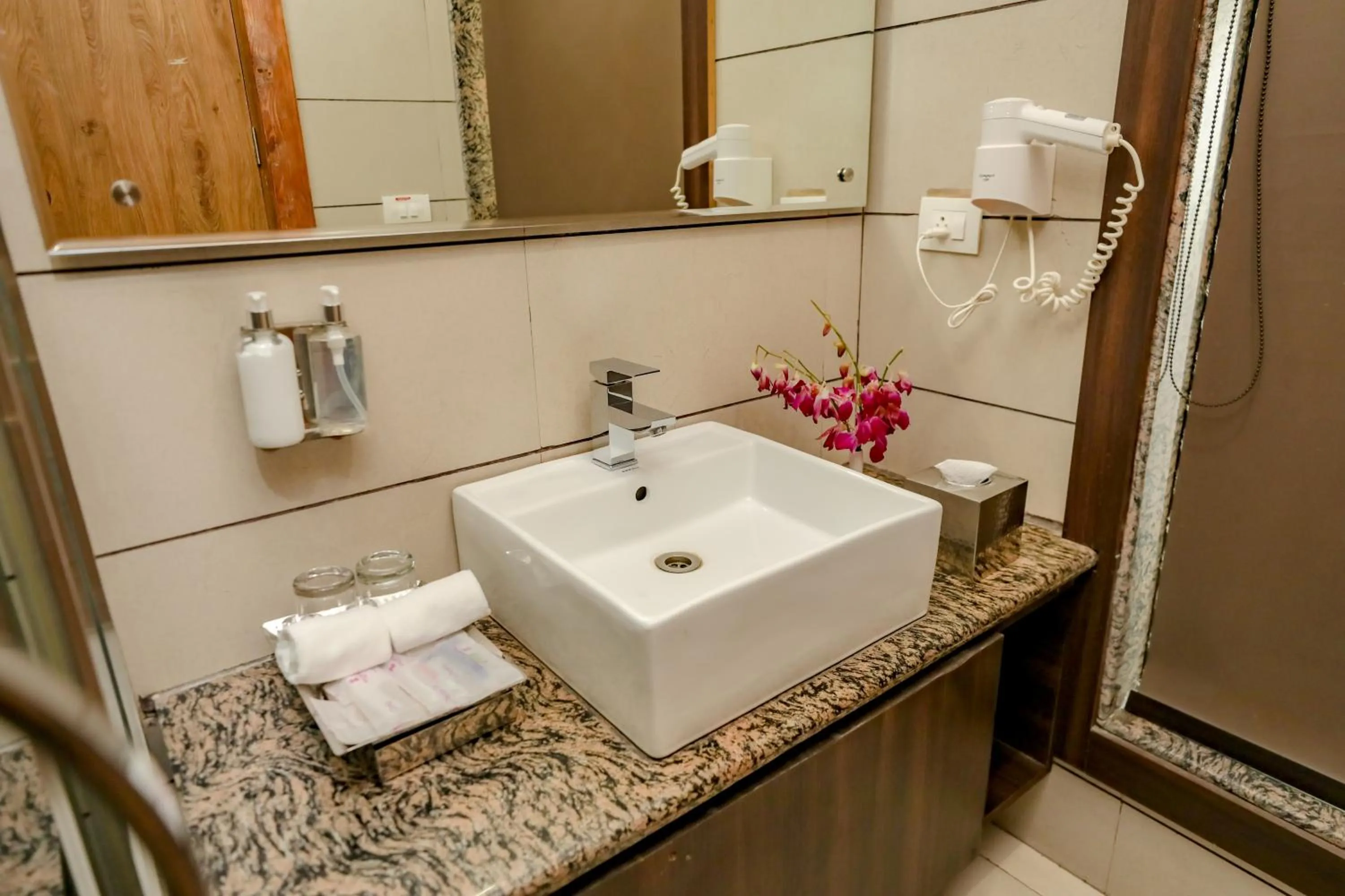 Bathroom in Regenta Resort Exotica Dharamshala on Hilltop