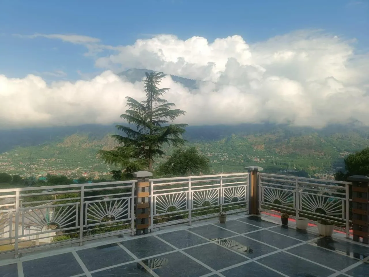 View (from property/room) in Anand Vardhan Resorts