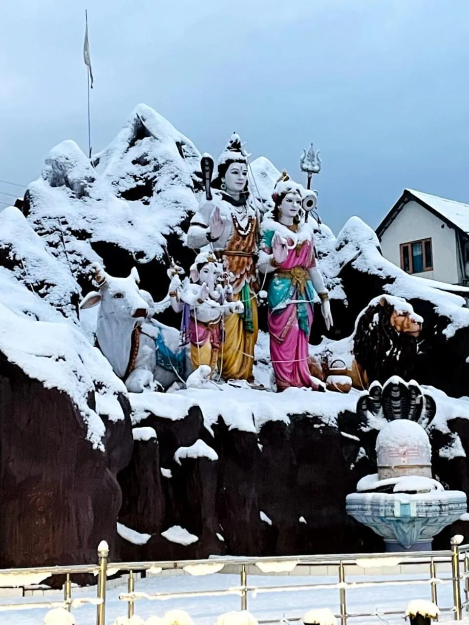 Winter in Anand Vardhan Resorts