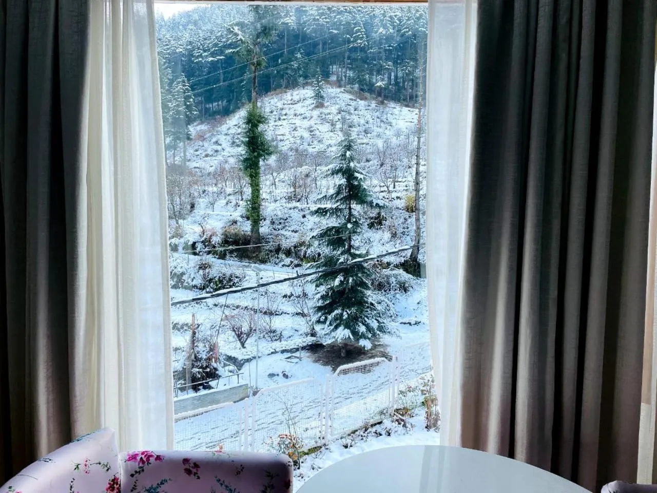 Winter in Anand Vardhan Resorts