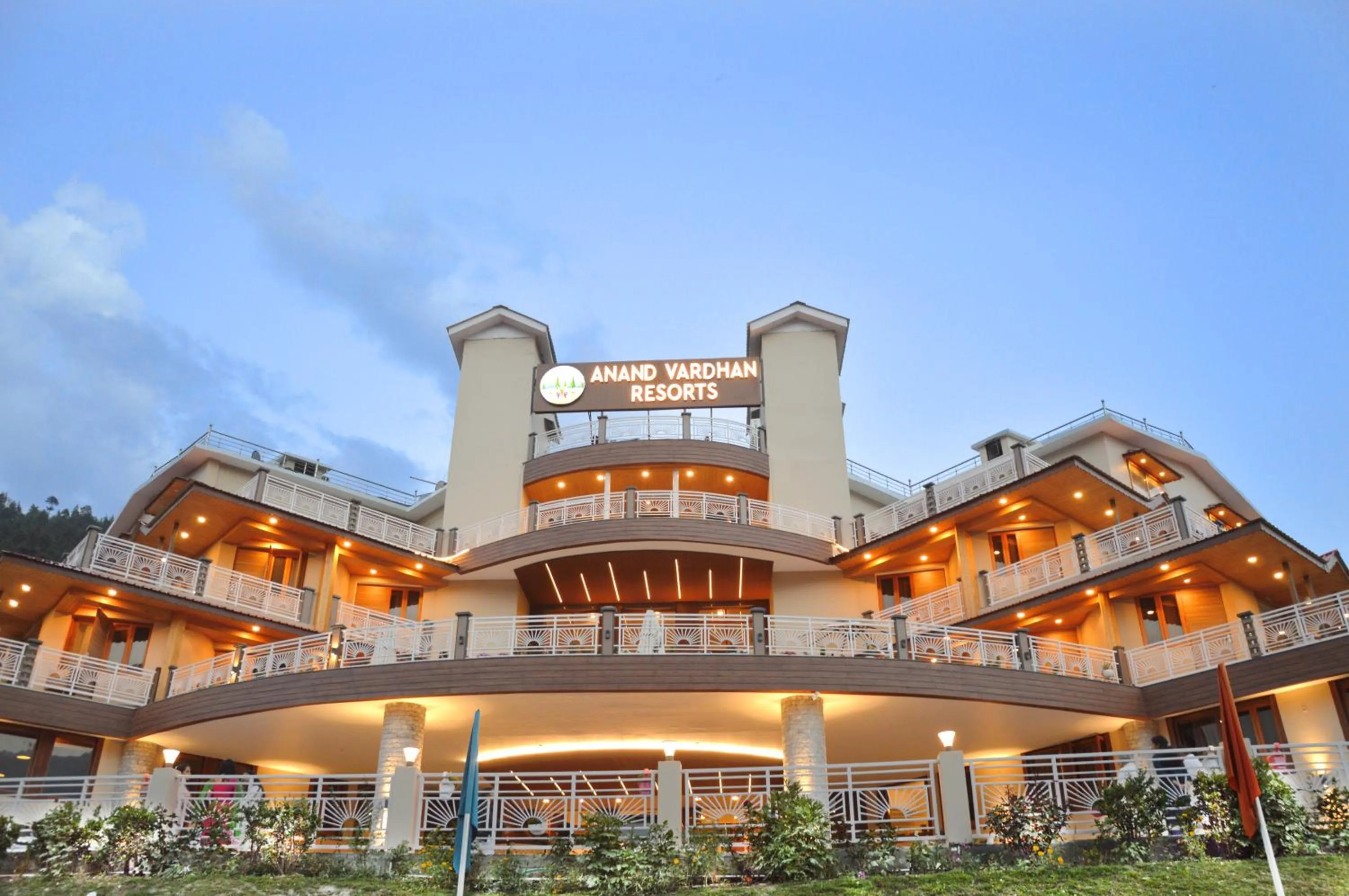 Property building in Anand Vardhan Resorts