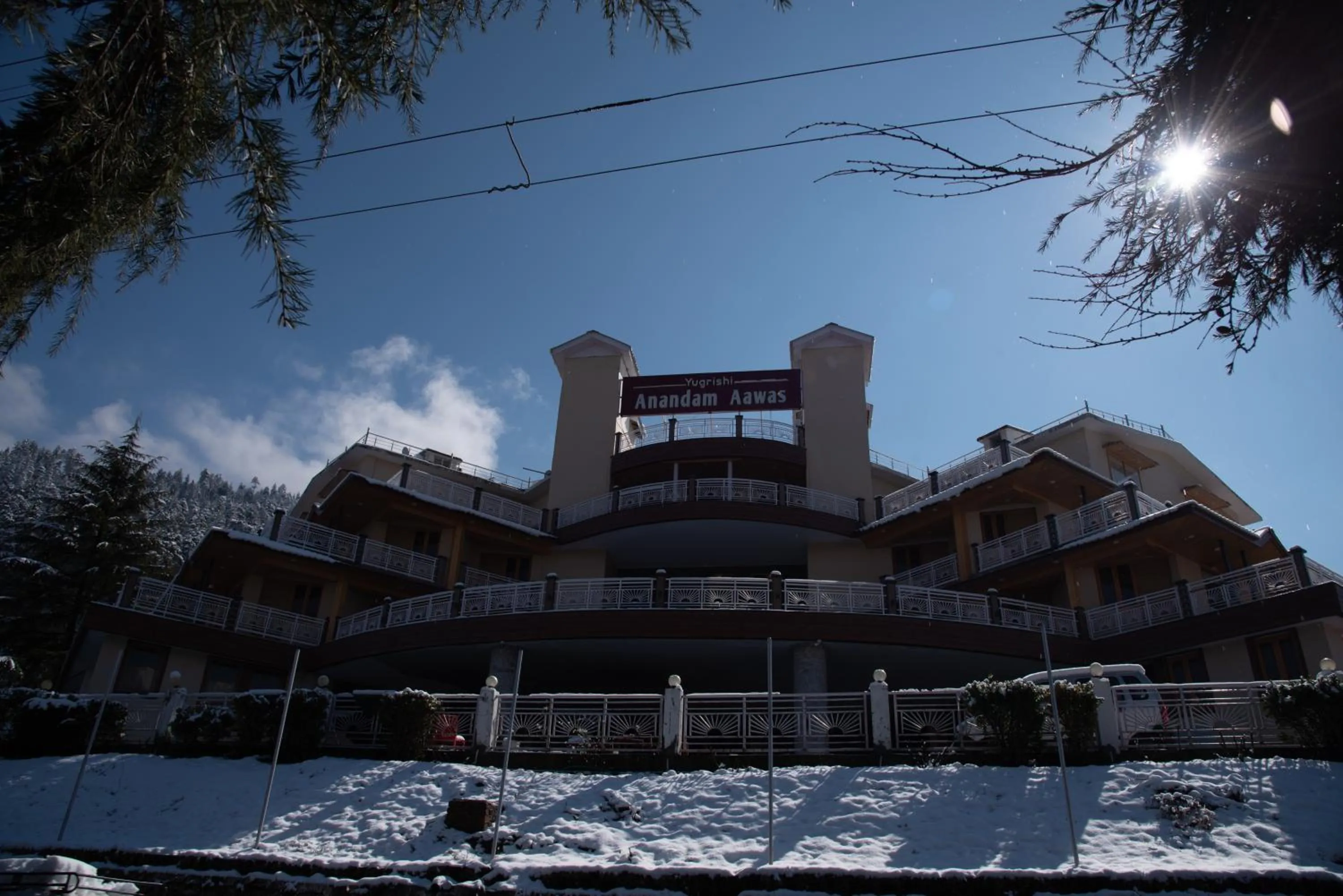 Property building in Anand Vardhan Resorts