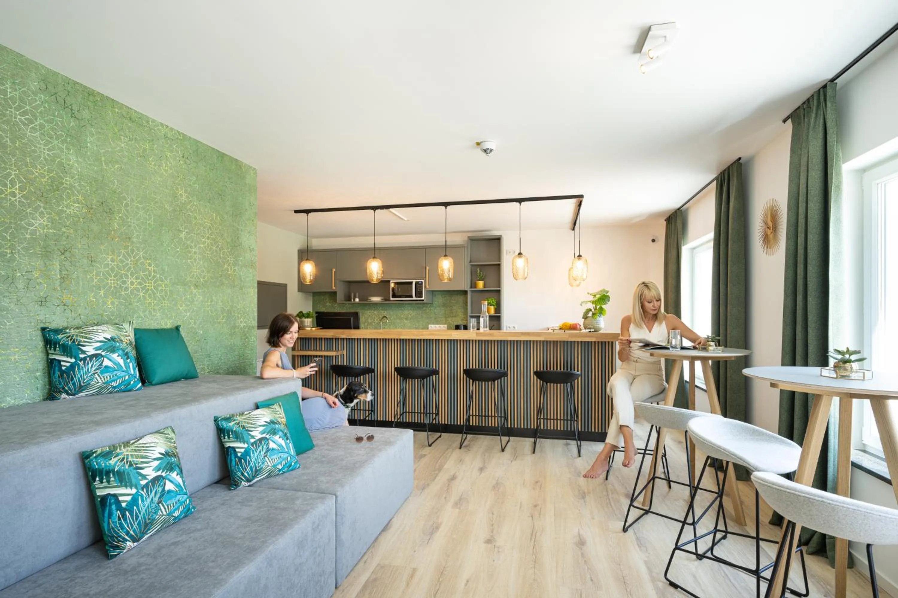 Lobby or reception in Snooze Apartments Alling