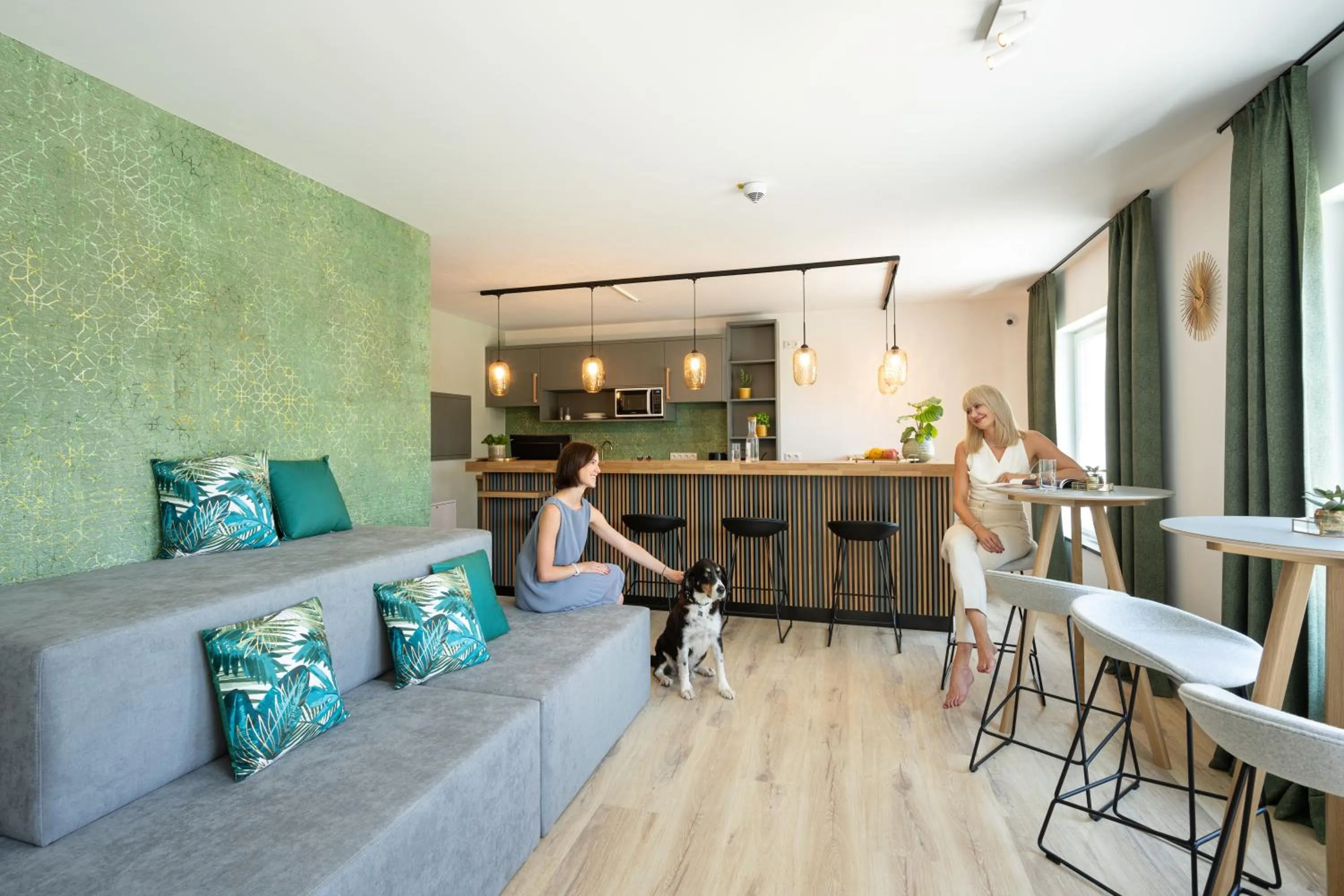 Lobby or reception in Snooze Apartments Alling