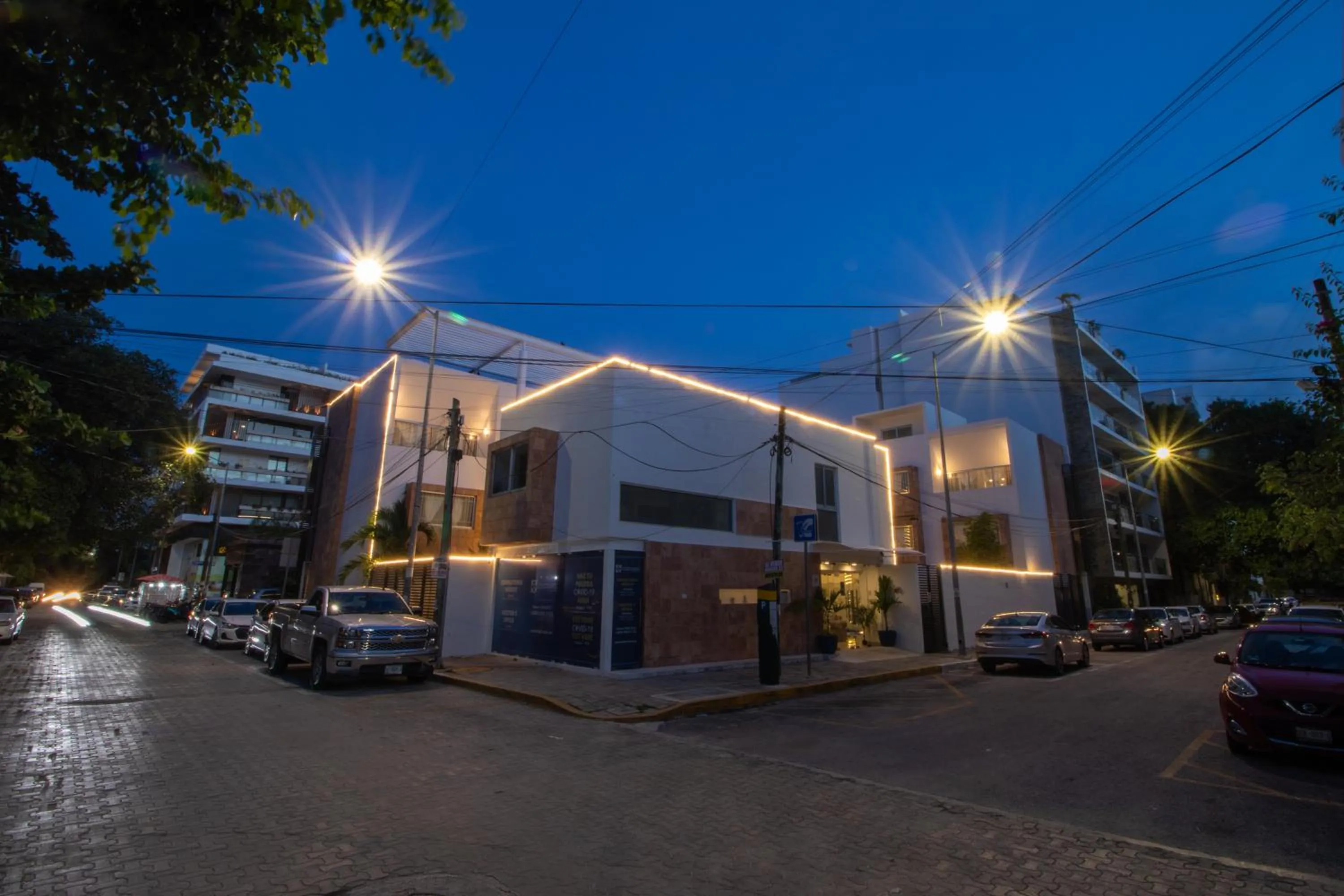 Property building in Hotel Villas Segovia Playa del Carmen