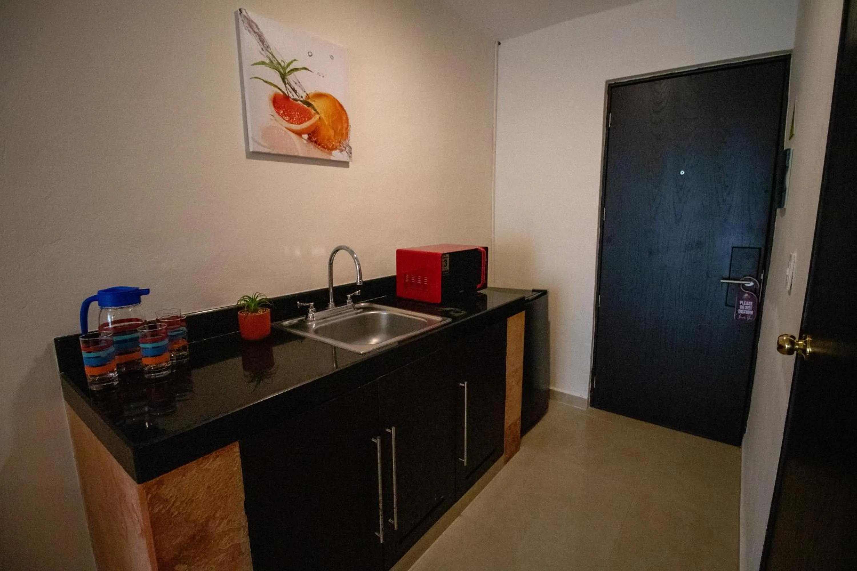 Kitchen or kitchenette in Hotel Villas Segovia Playa del Carmen