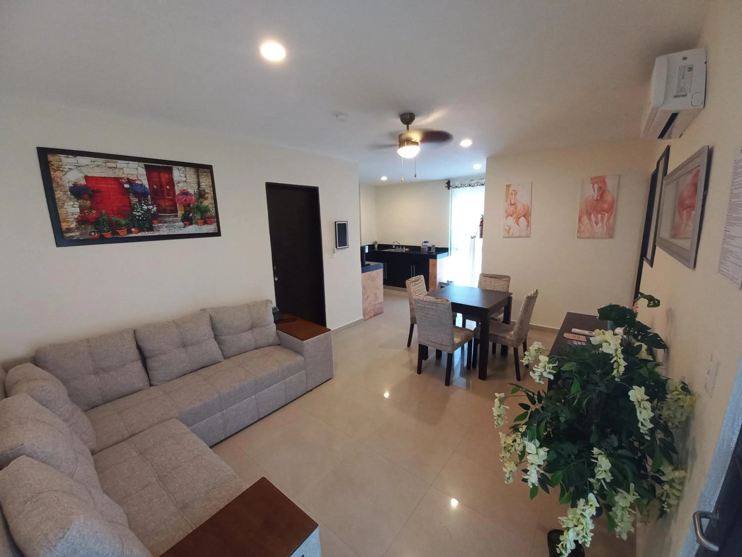 Living room in Hotel Villas Segovia Playa del Carmen