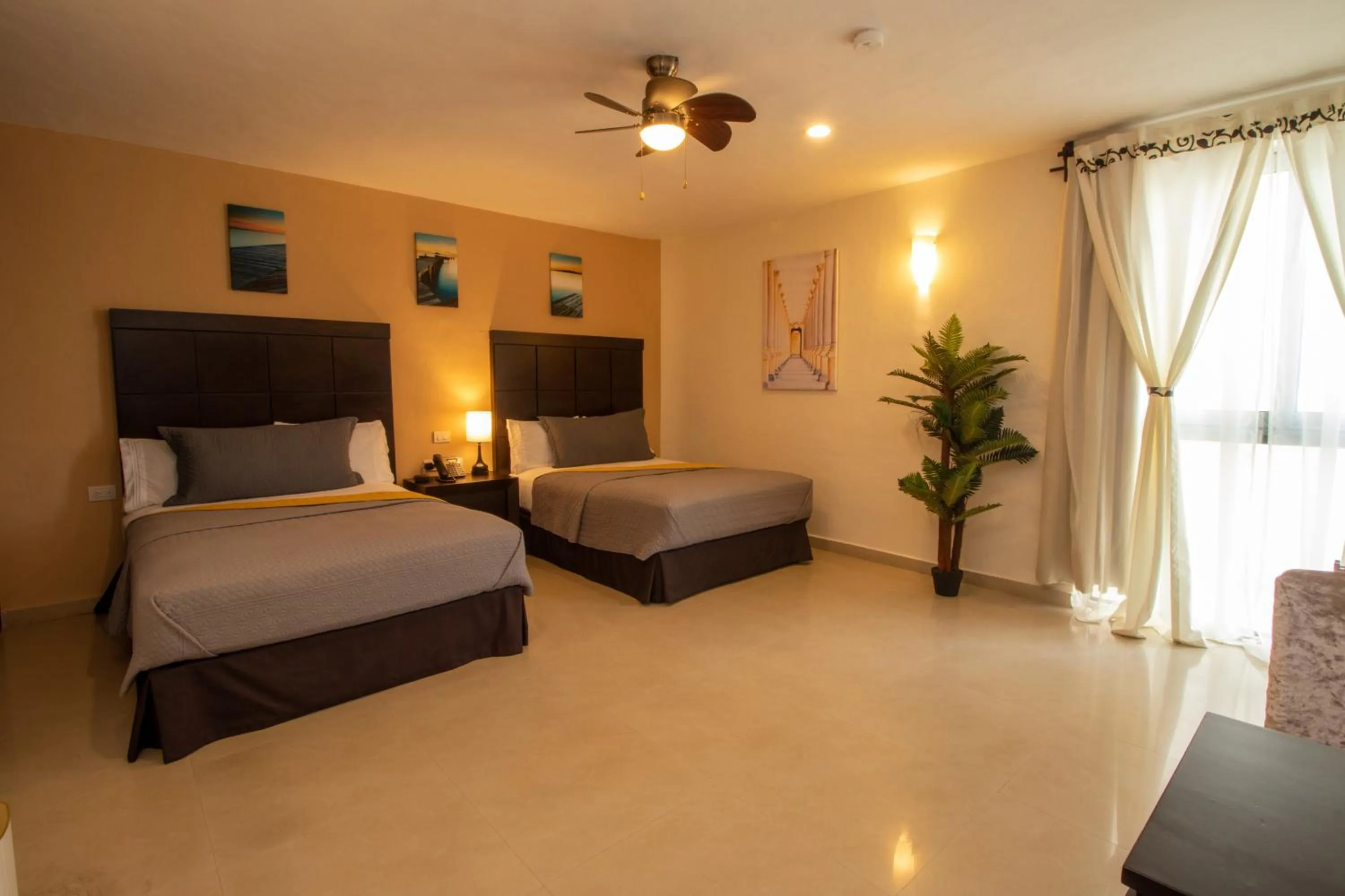 Photo of the whole room, Bed in Hotel Villas Segovia Playa del Carmen