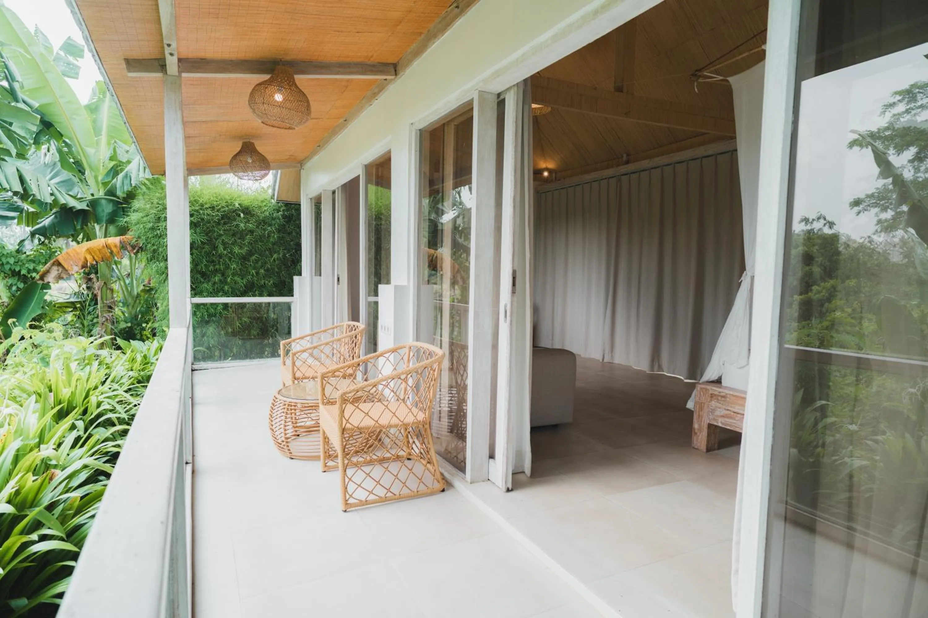Balcony/Terrace in Hot Stone Club Ubud