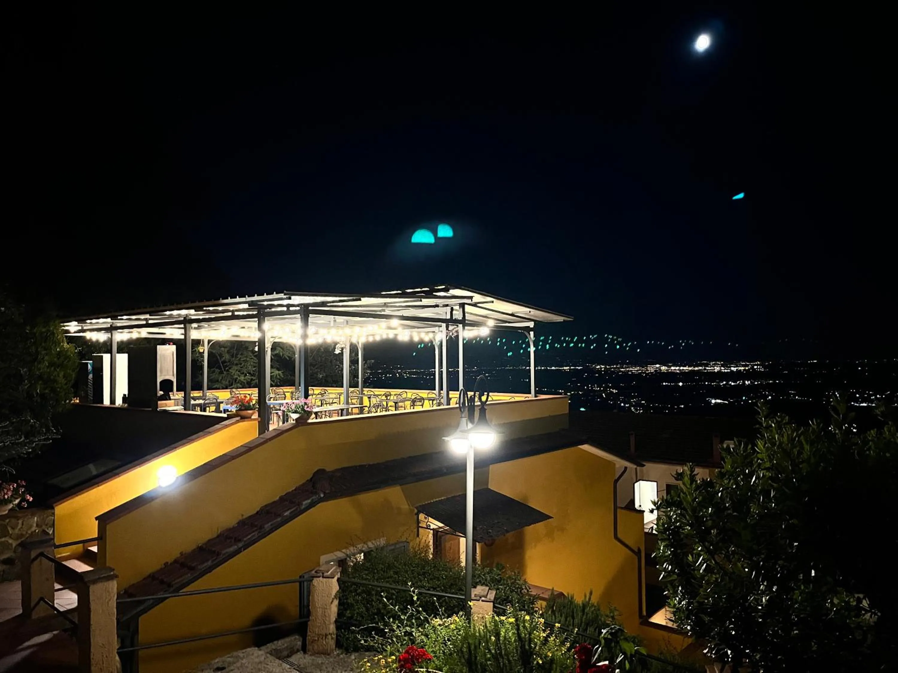 Balcony/Terrace in Bellavista Hotel & Osteria