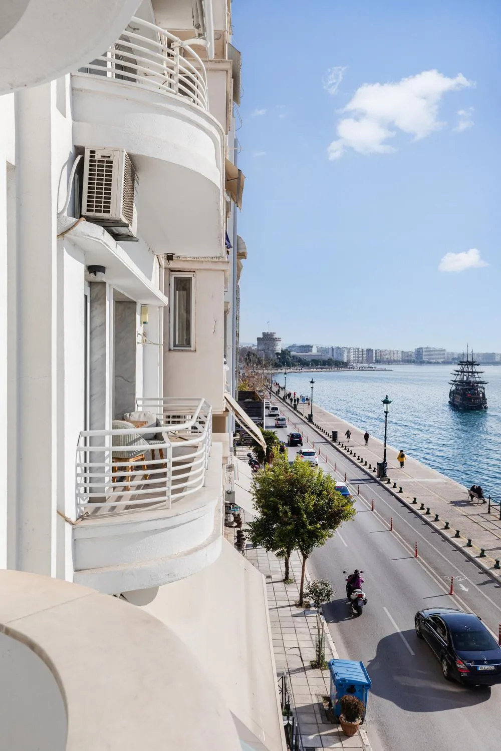 Balcony/Terrace in Infinity & Beyond by halu! - Seafront apartments