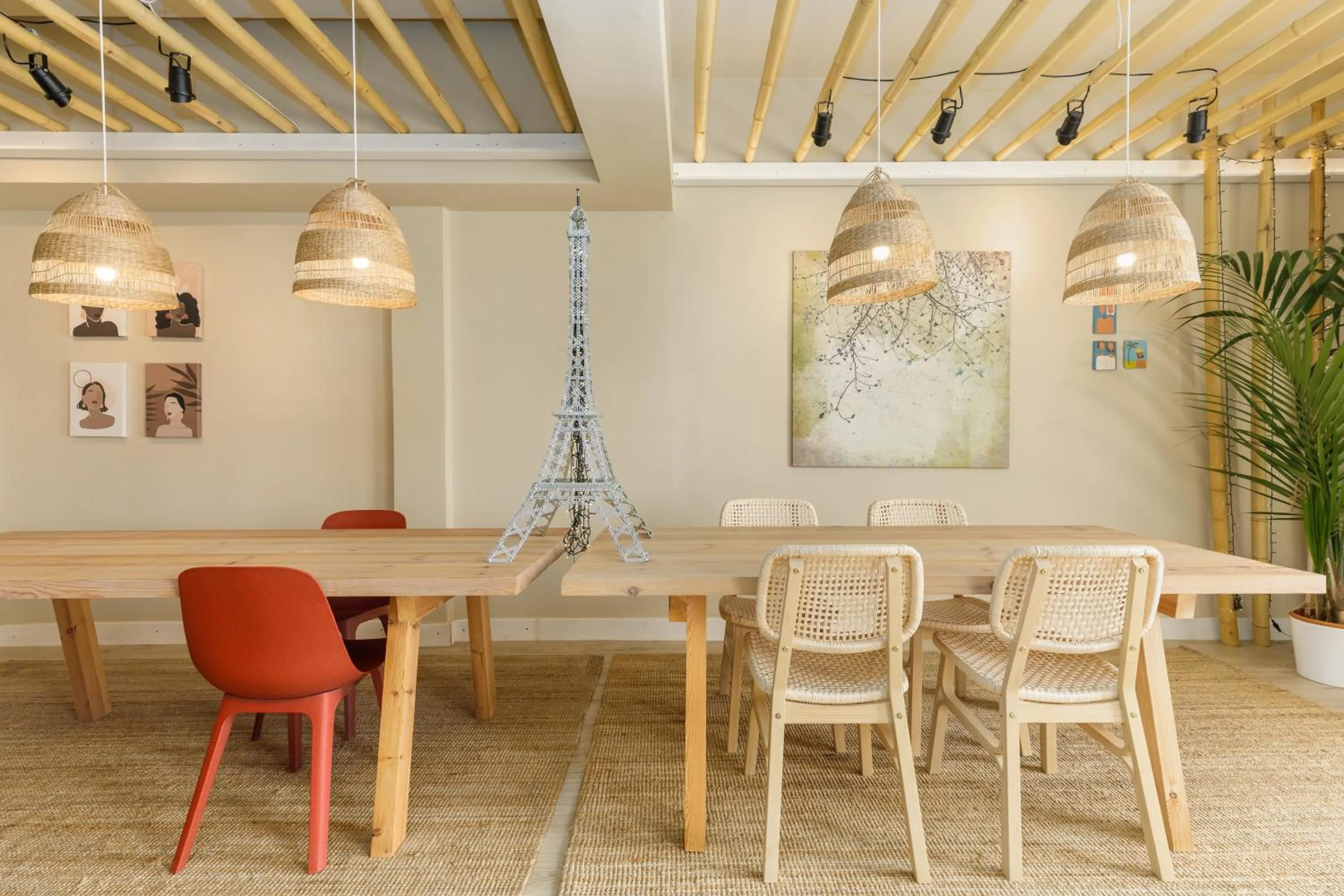 Dining area in Infinity & Beyond by halu! - Seafront apartments