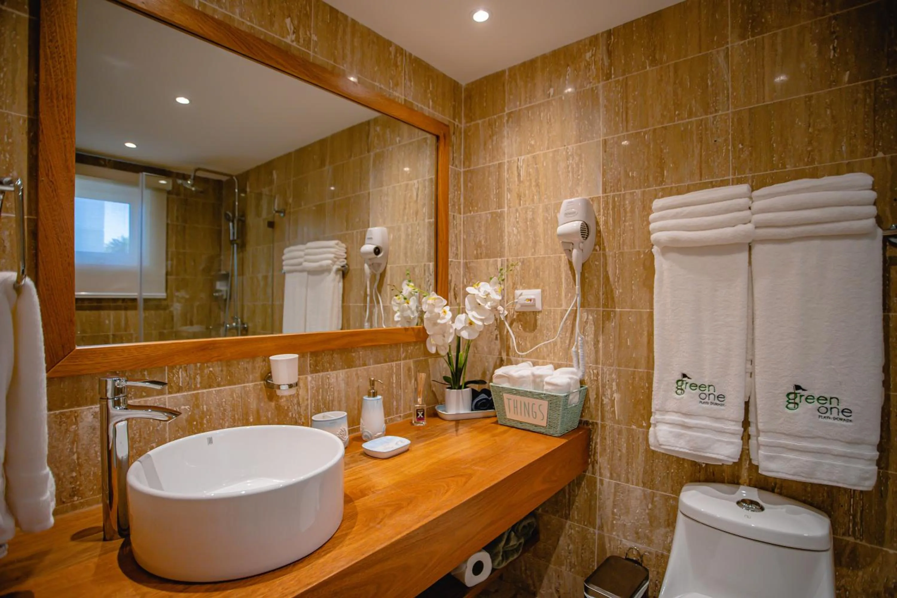 Bathroom in Xeliter Green One Playa Dorada