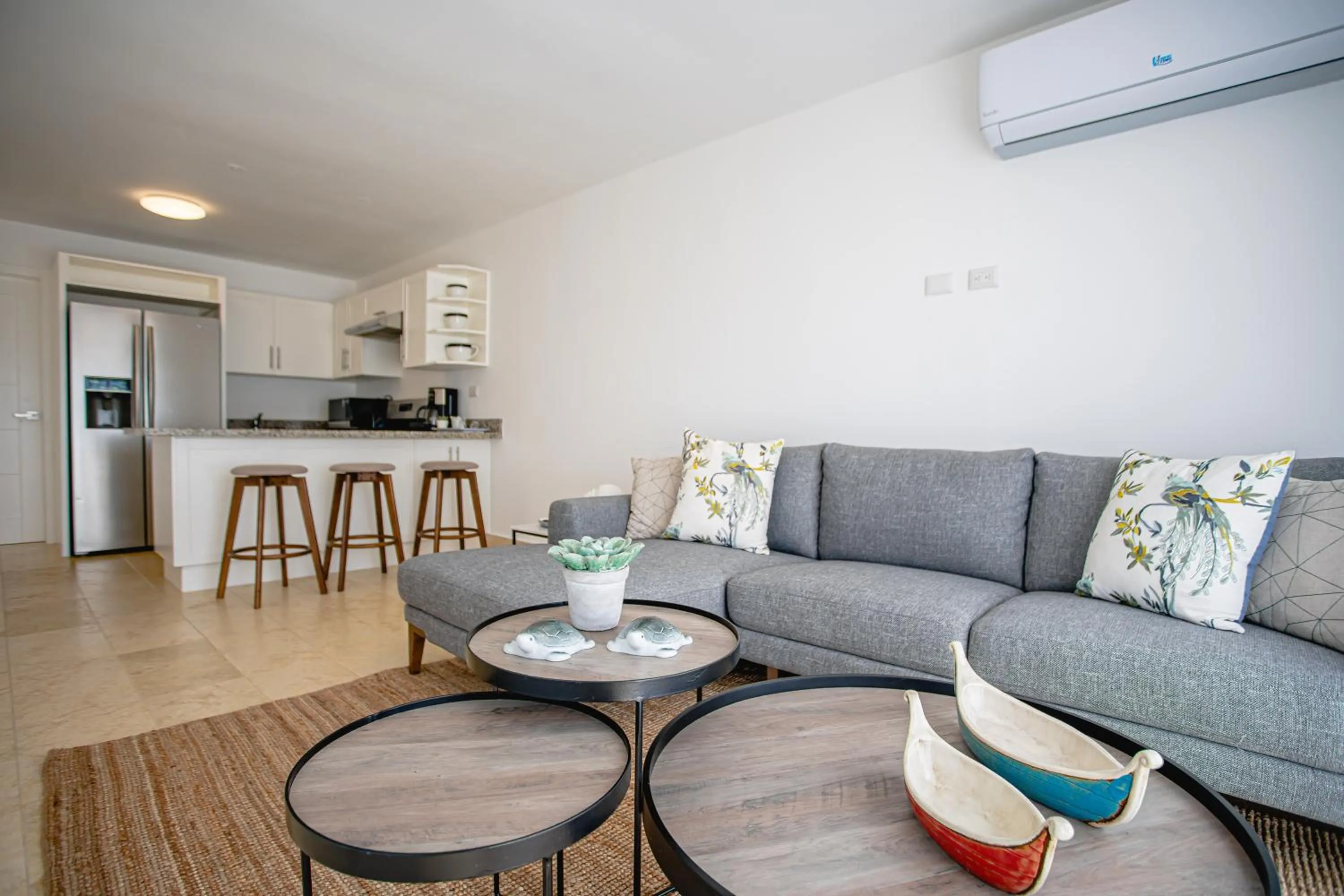 Living room in Xeliter Green One Playa Dorada