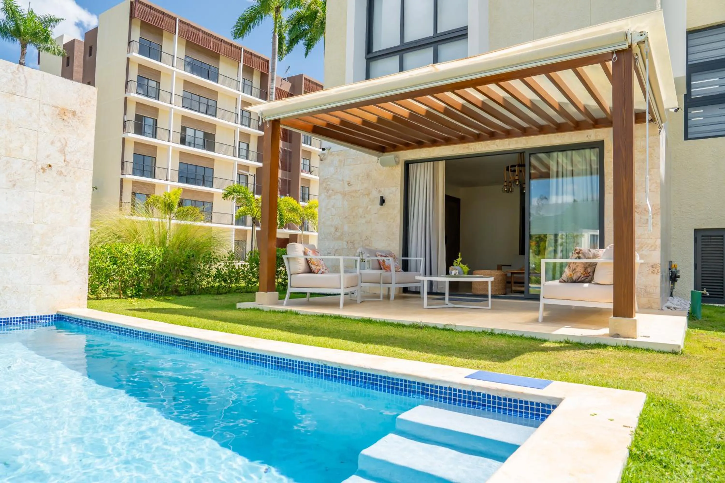 Patio in Xeliter Green One Playa Dorada