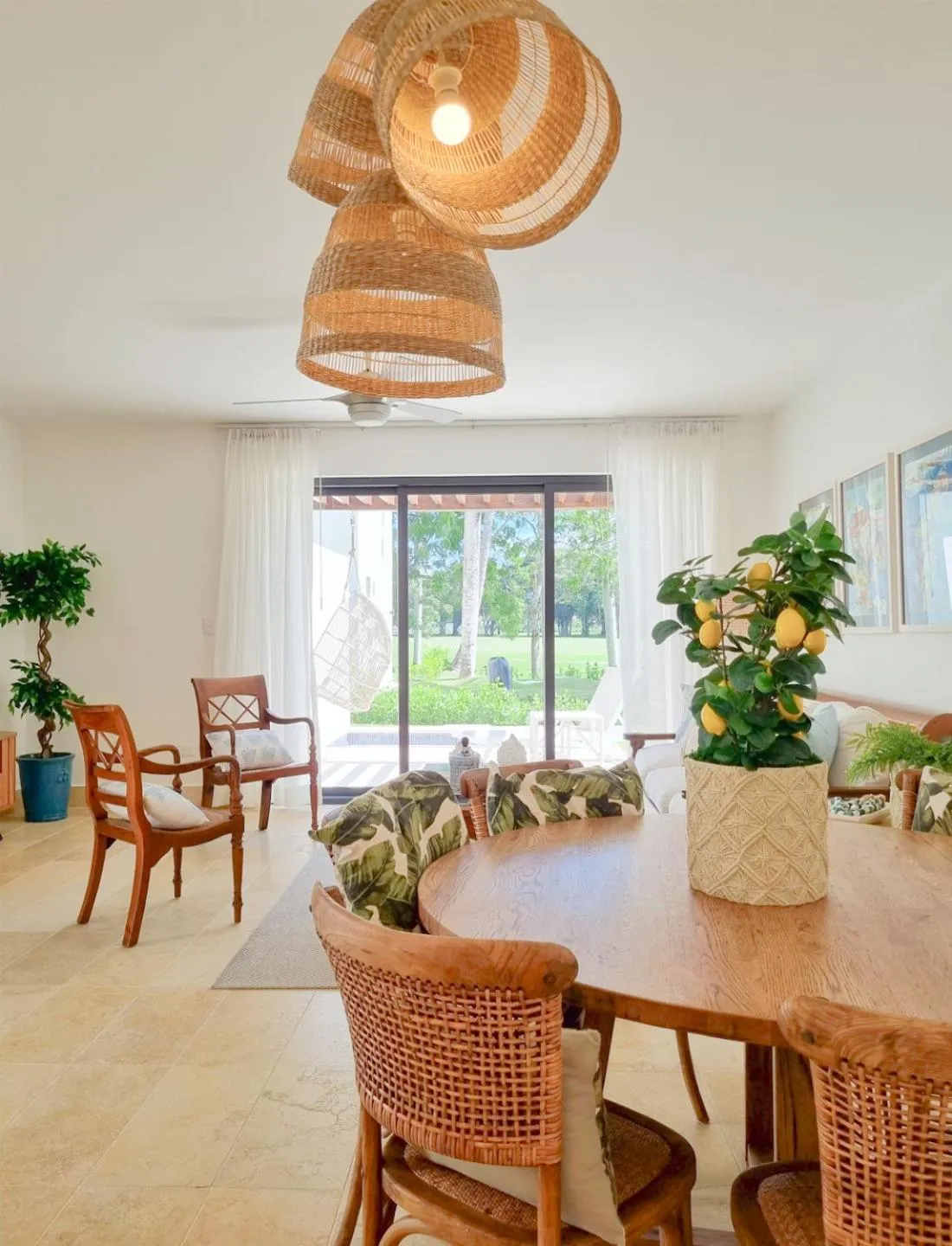 Living room in Xeliter Green One Playa Dorada