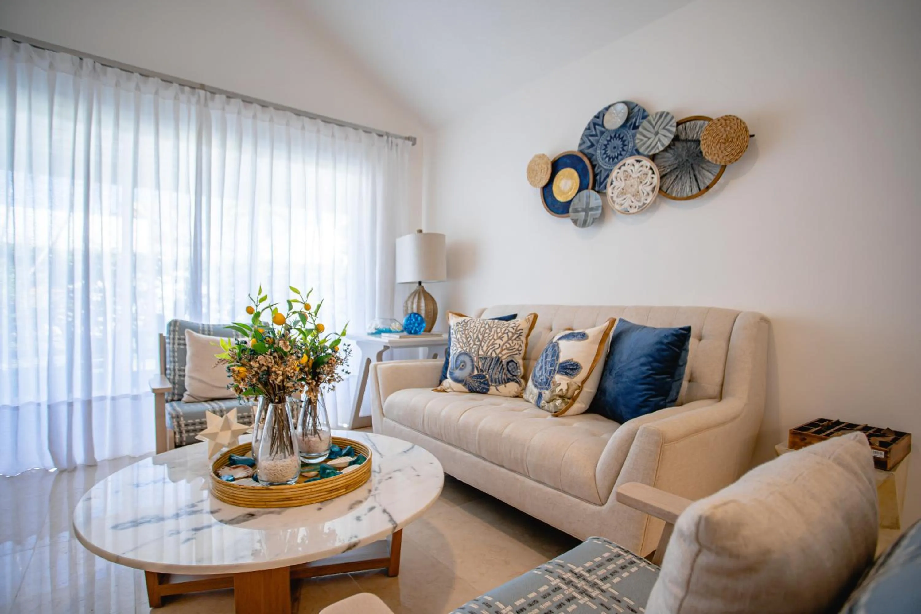 Living room in Xeliter Green One Playa Dorada