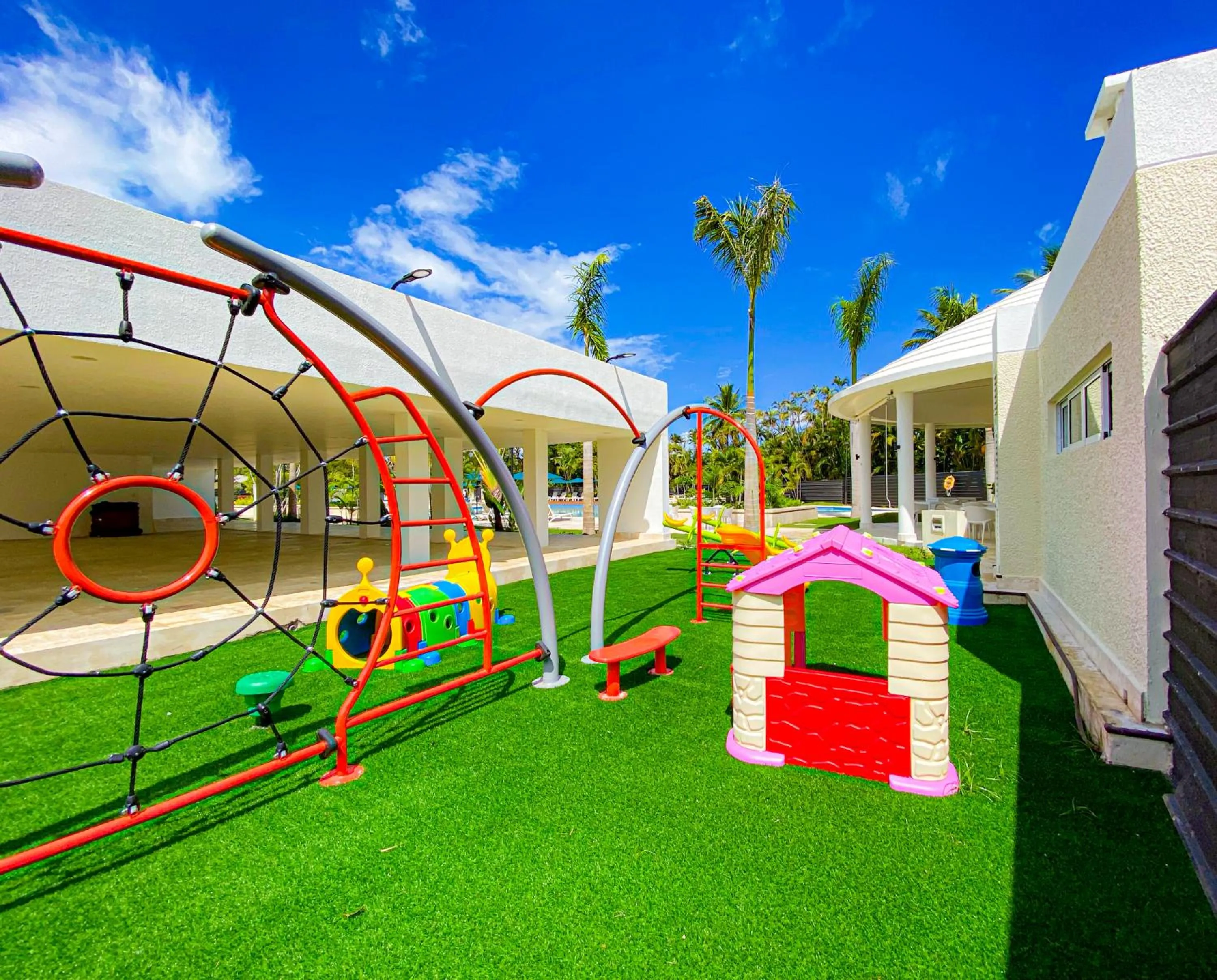 Children play ground in Xeliter Green One Playa Dorada