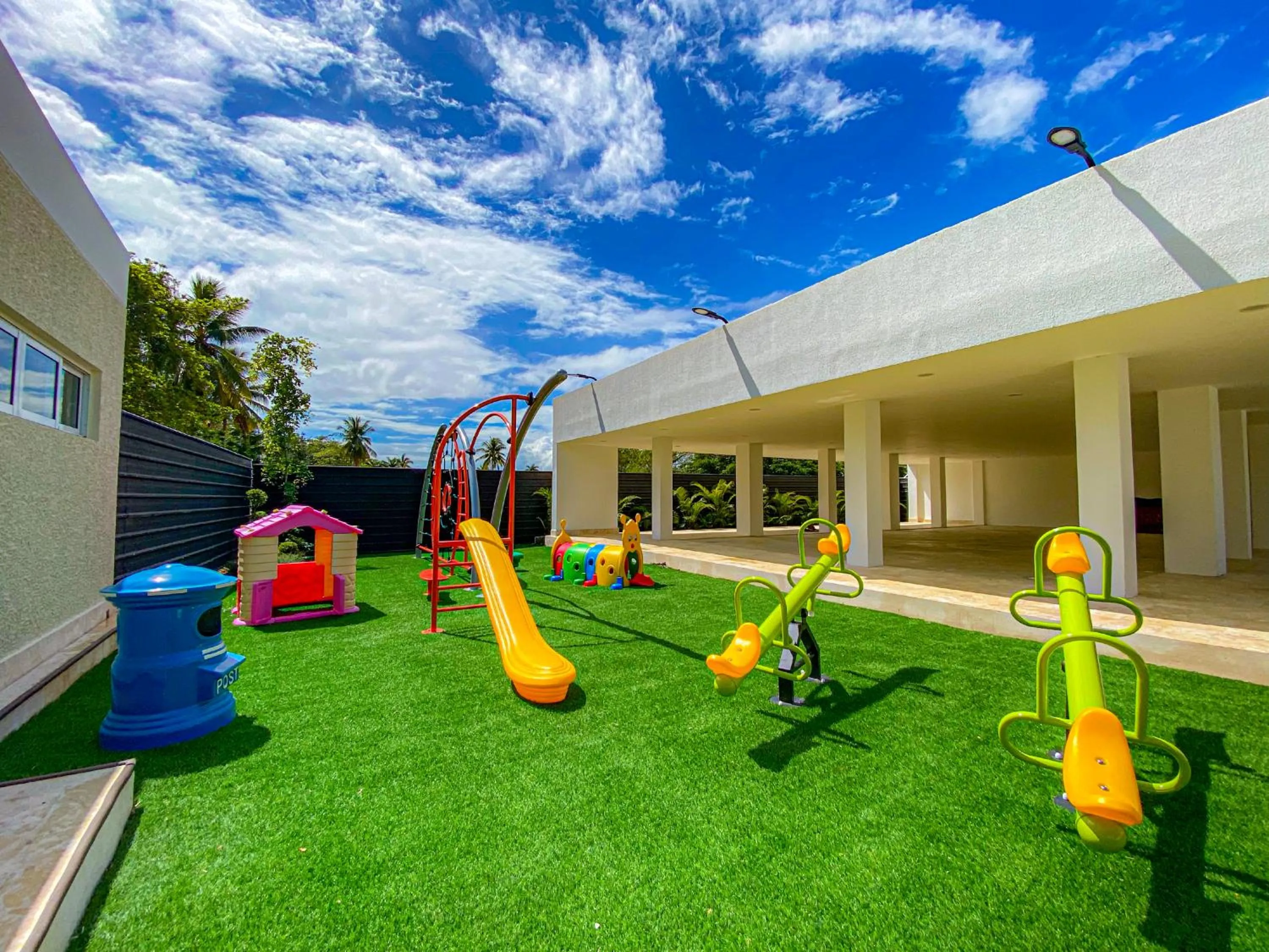 Children play ground in Xeliter Green One Playa Dorada