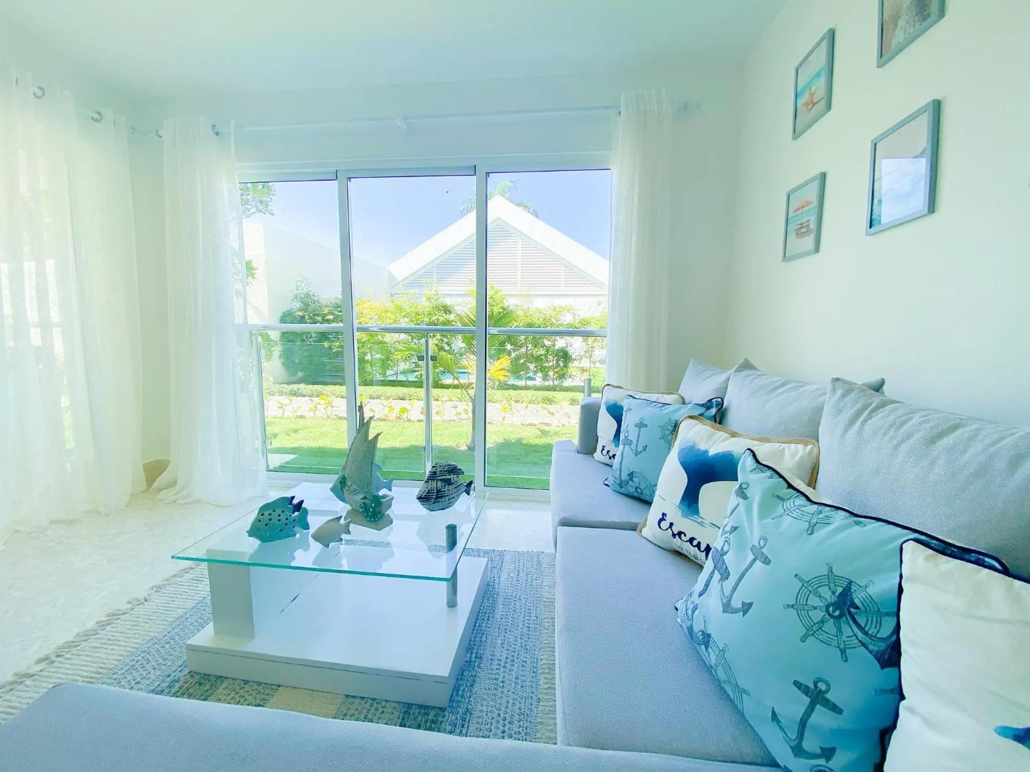 Living room in Xeliter Green One Playa Dorada