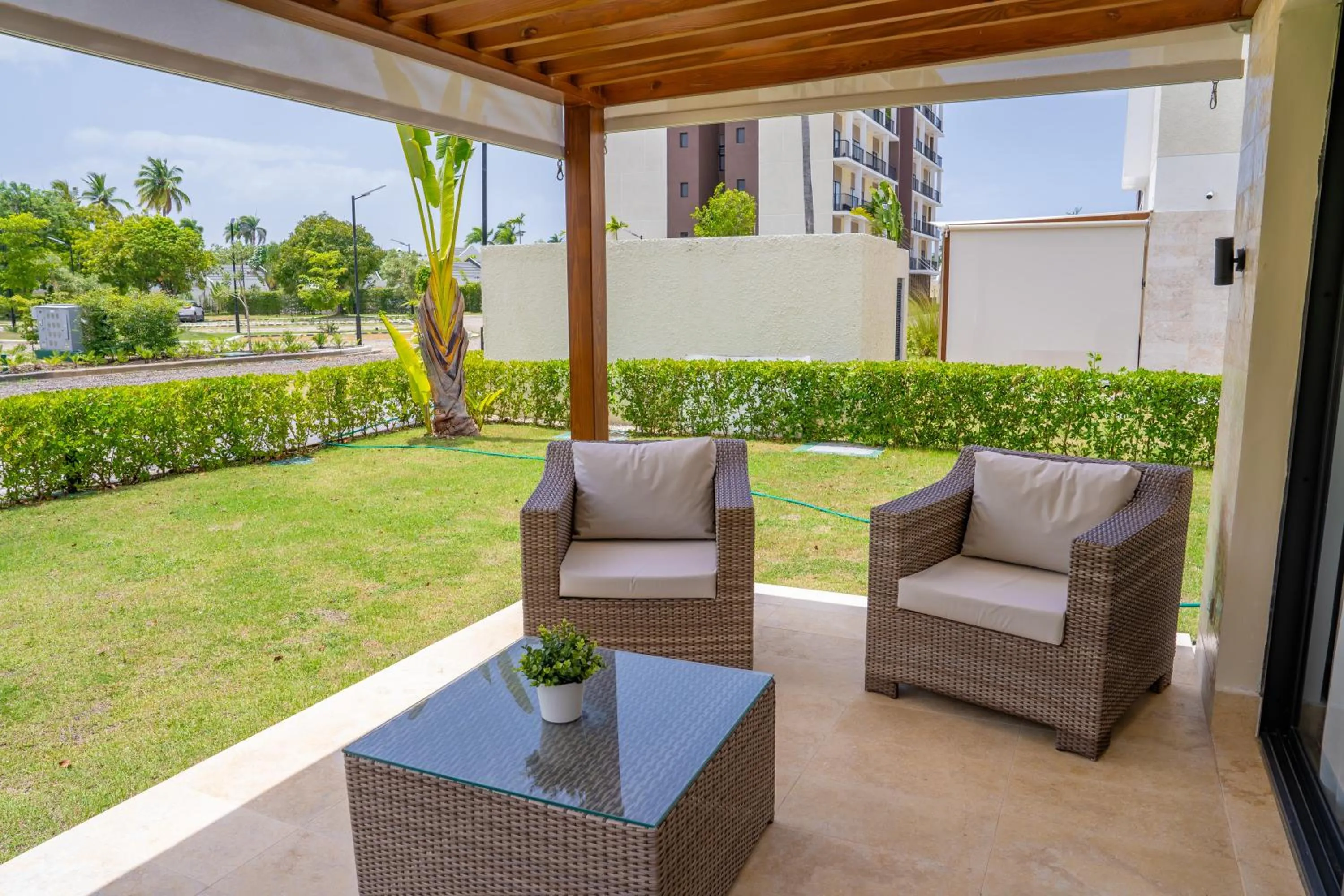 Patio in Xeliter Green One Playa Dorada