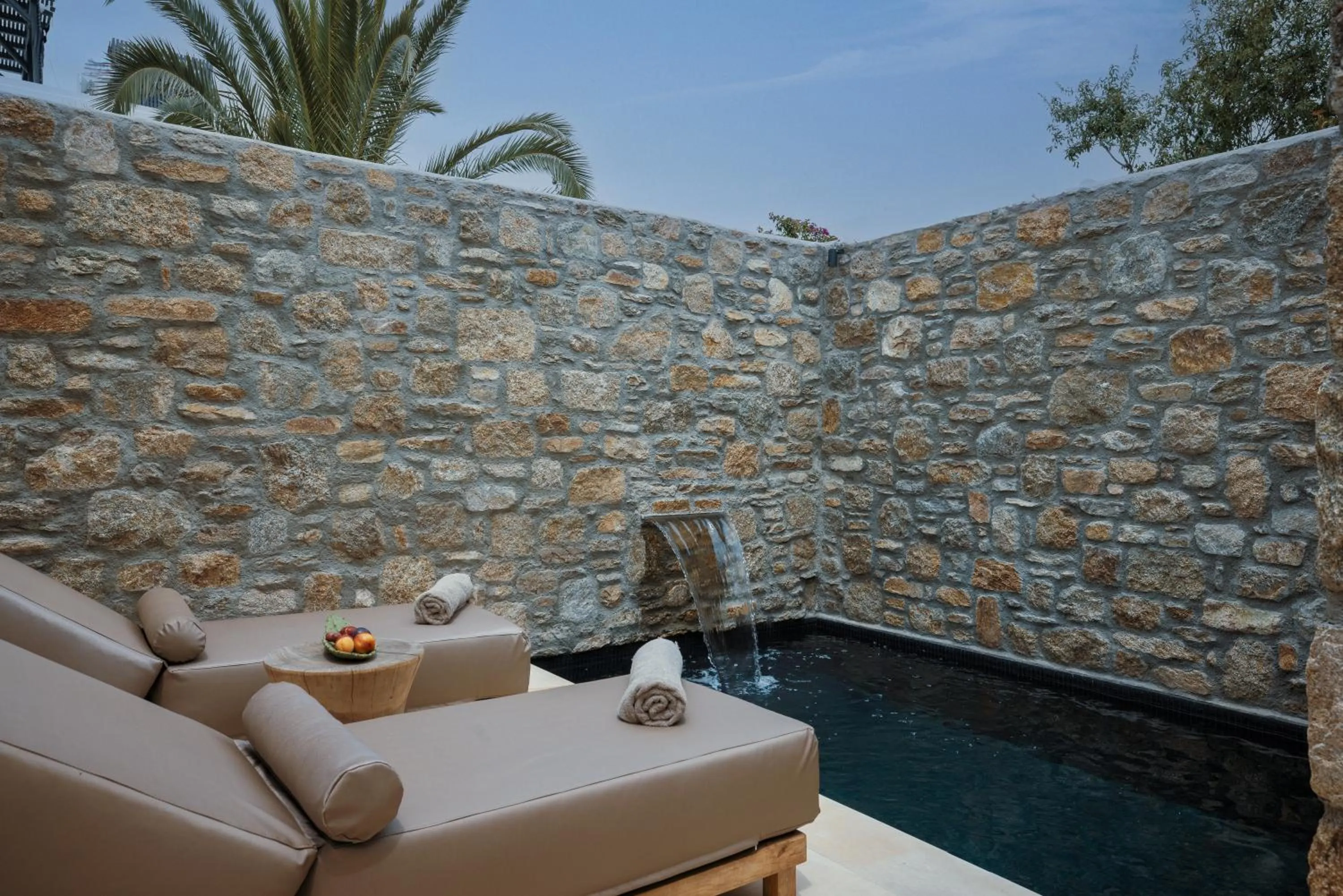 Swimming pool in Asty Mykonos Hotel & Spa - World of One Hotel Group