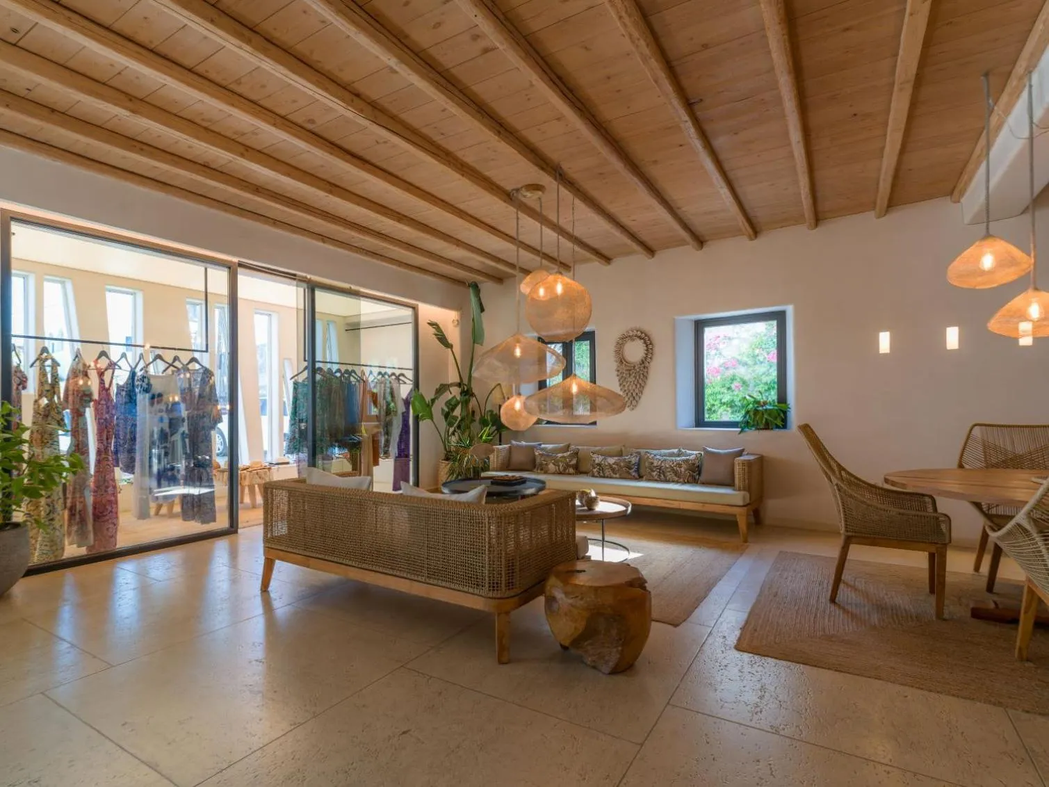 Lobby or reception in Asty Mykonos Hotel & Spa - World of One Hotel Group