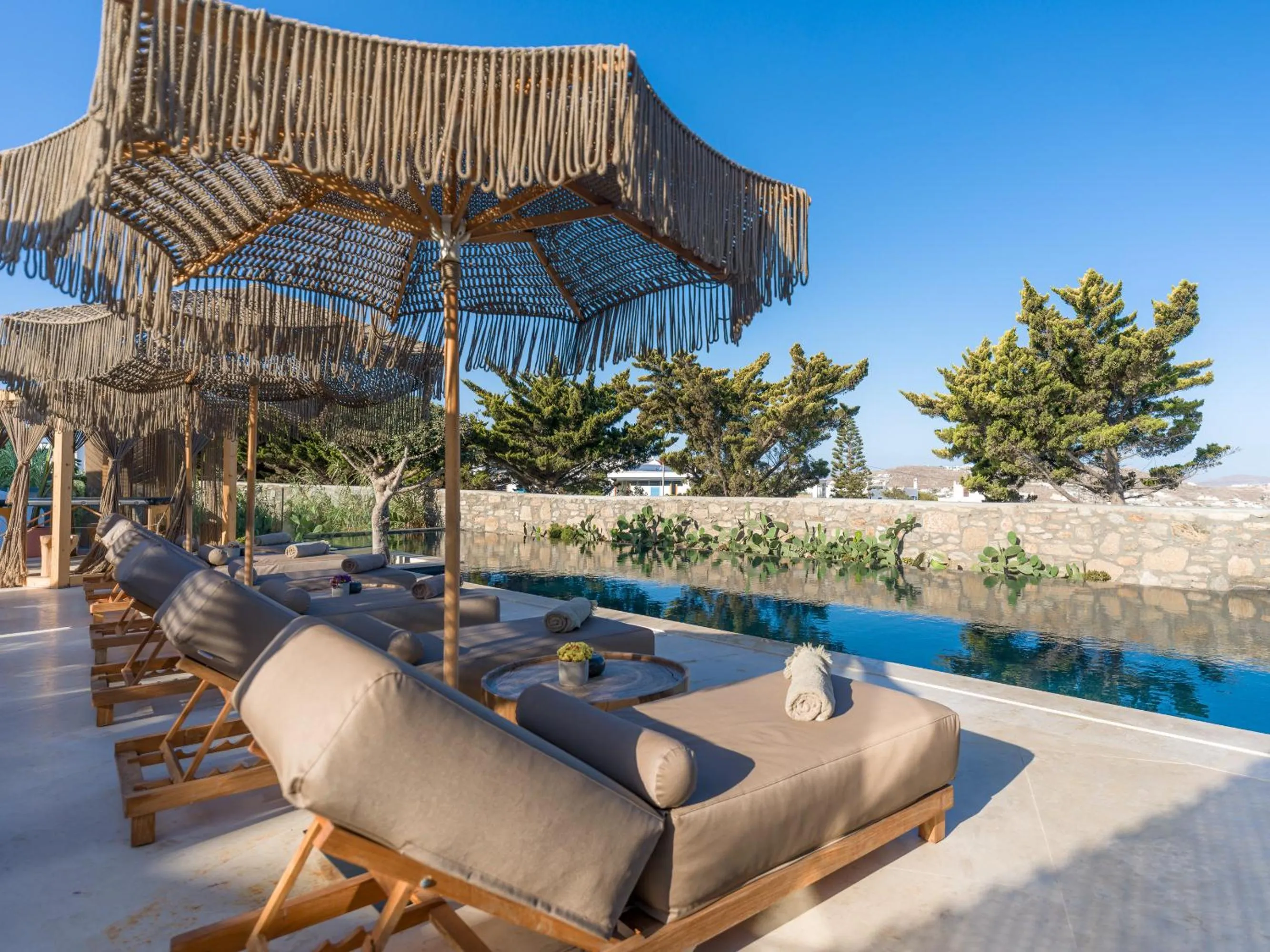 Pool view in Asty Mykonos Hotel & Spa - World of One Hotel Group
