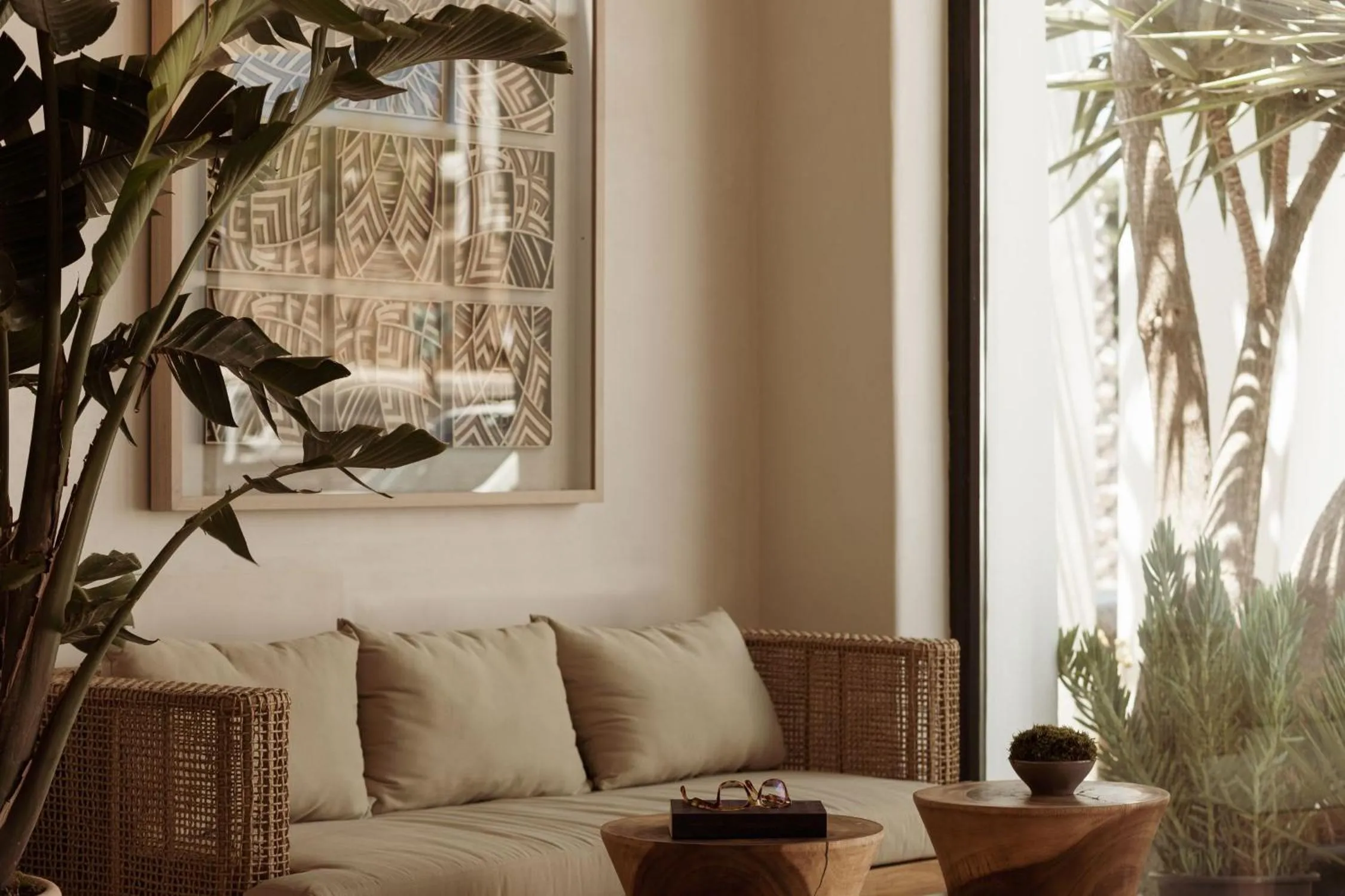 Seating area in Asty Mykonos Hotel & Spa - World of One Hotel Group