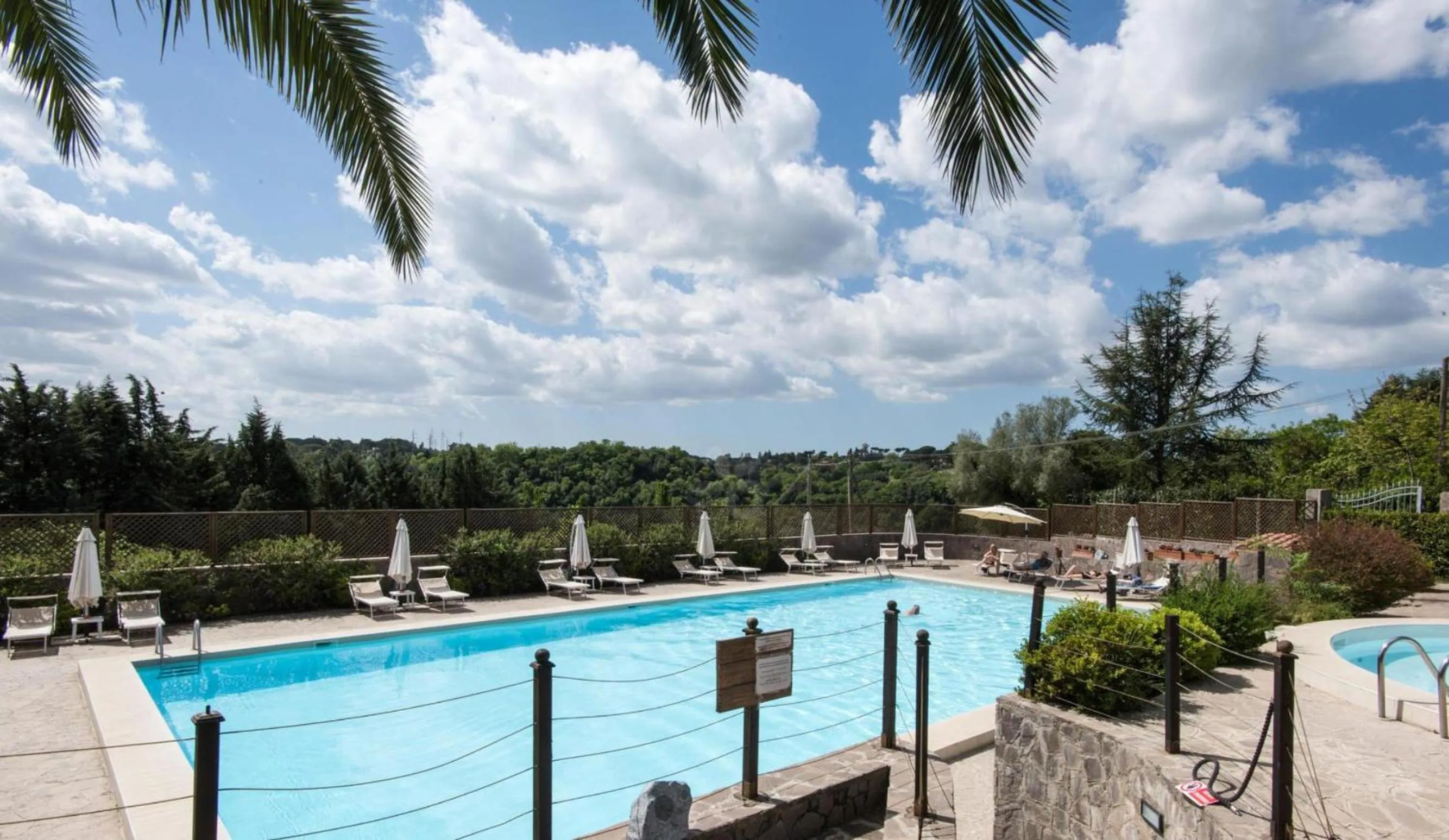 Swimming pool in Happy Village & Camping