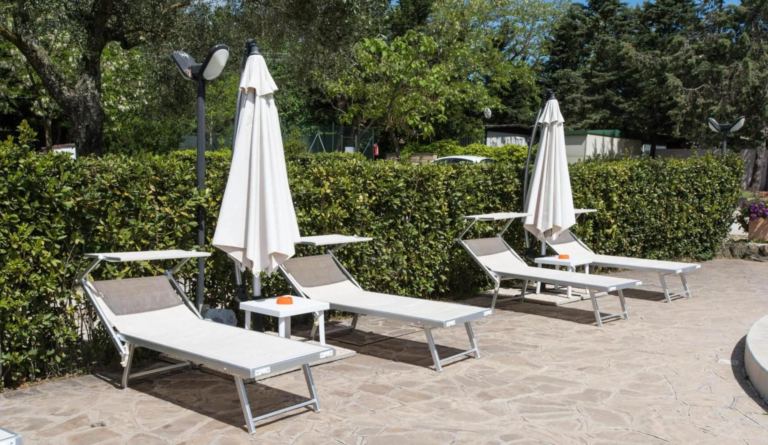 Swimming pool in Happy Village & Camping