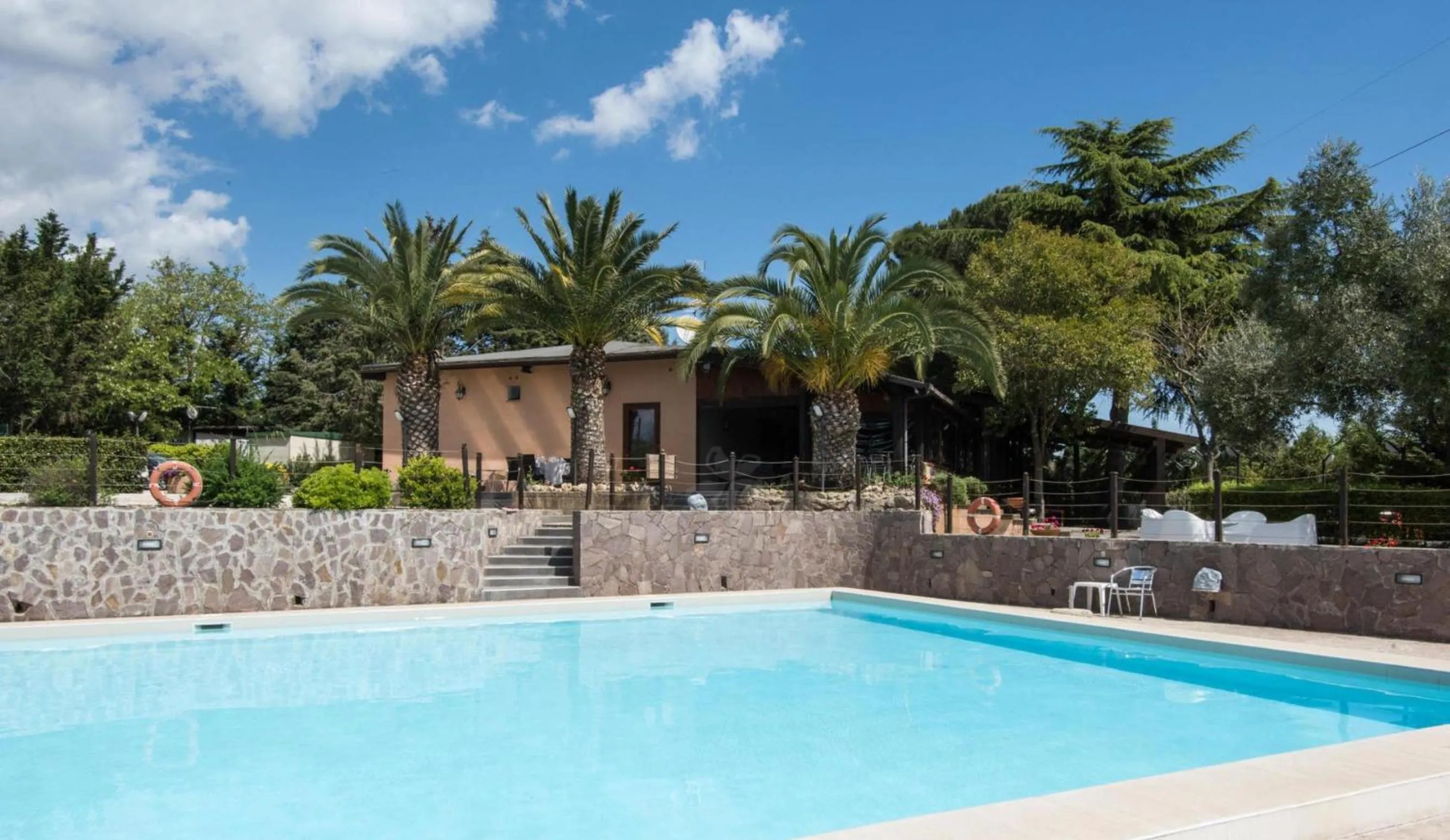 Swimming pool in Happy Village & Camping