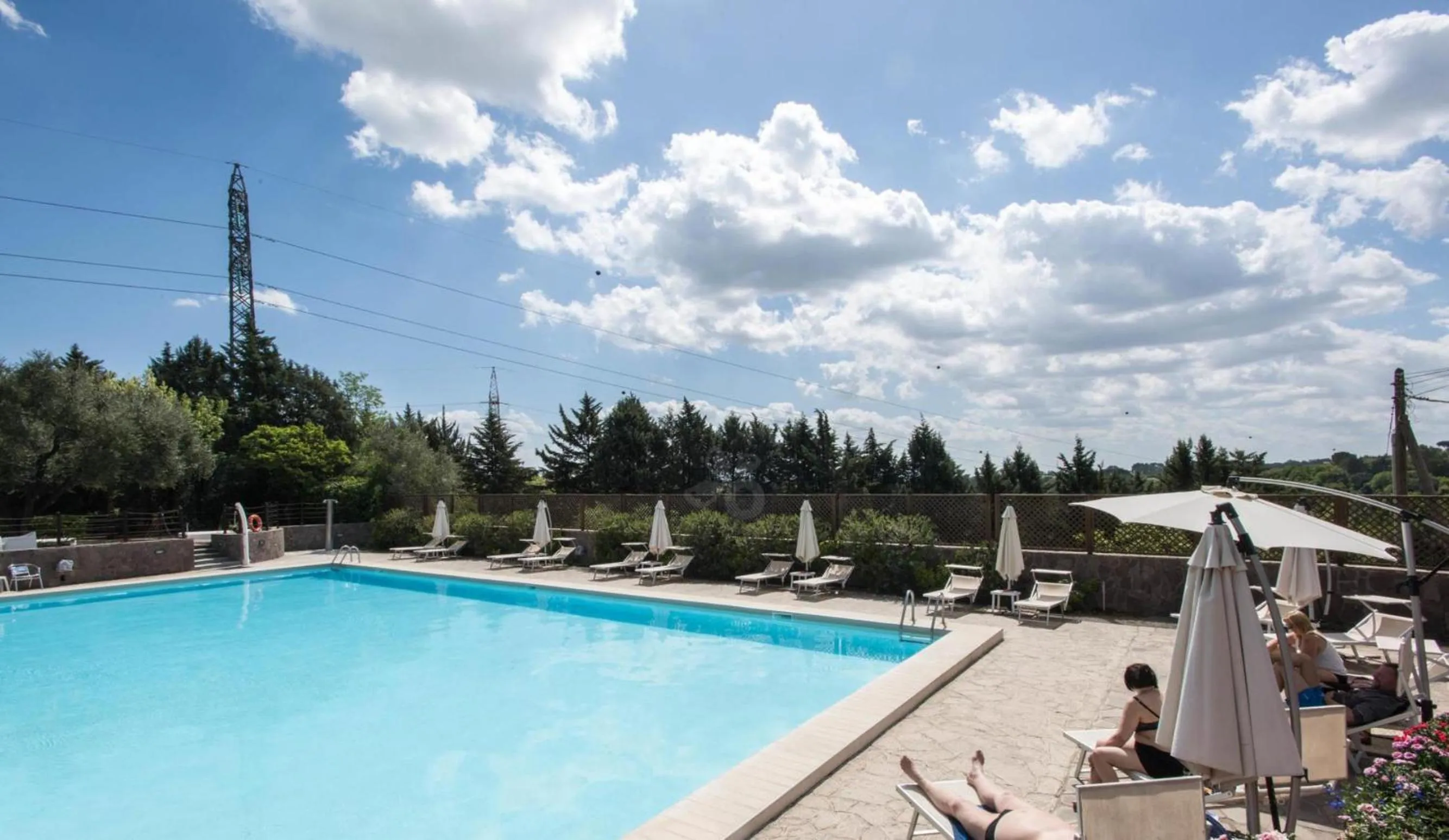 Swimming pool in Happy Village & Camping