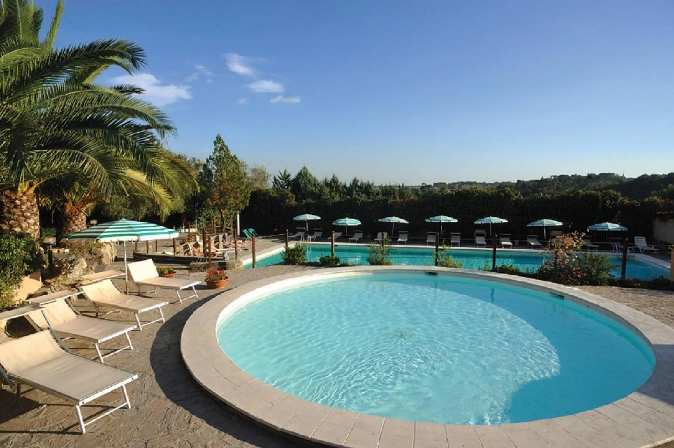 Swimming pool in Happy Village & Camping