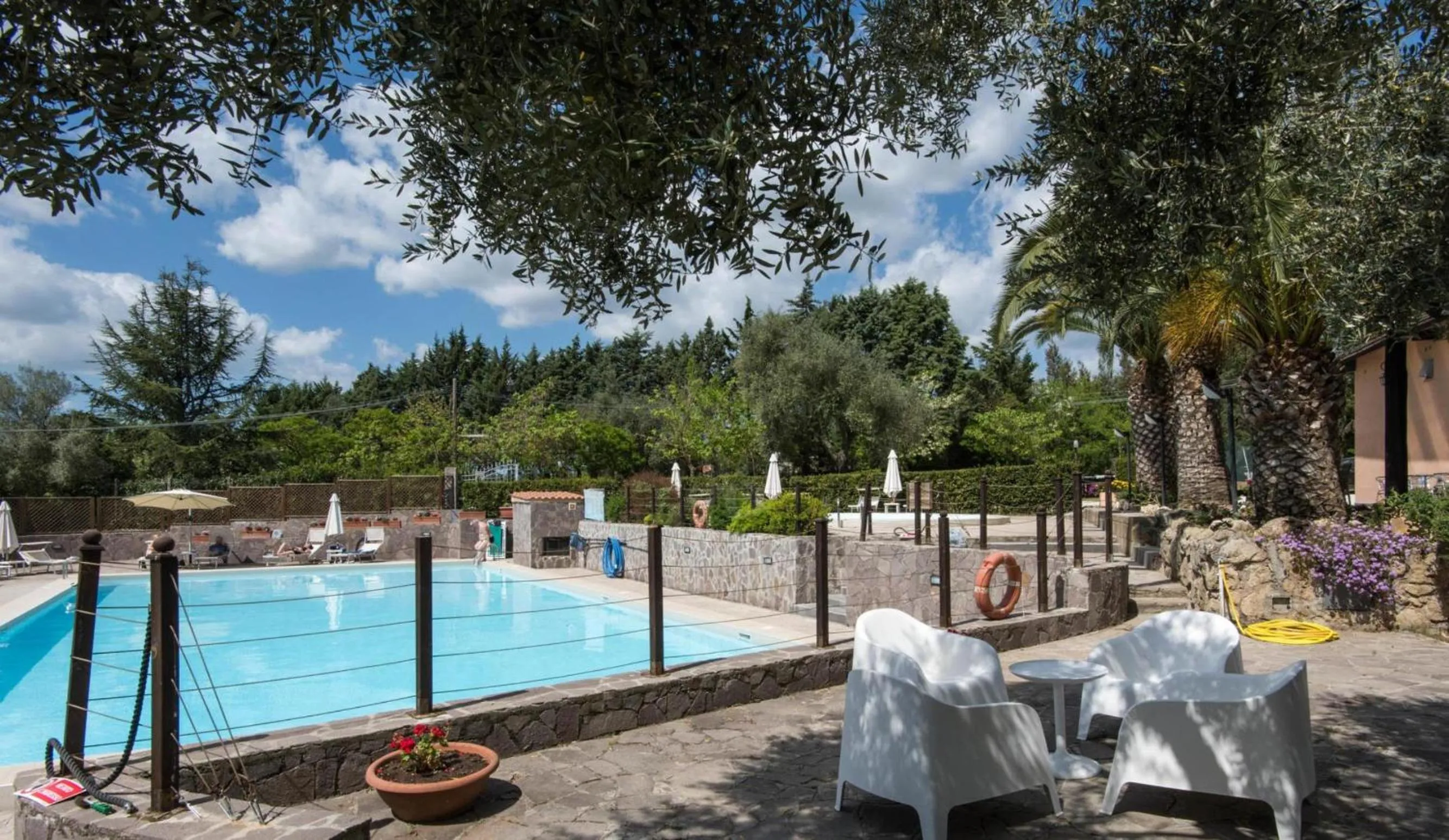 Swimming pool in Happy Village & Camping