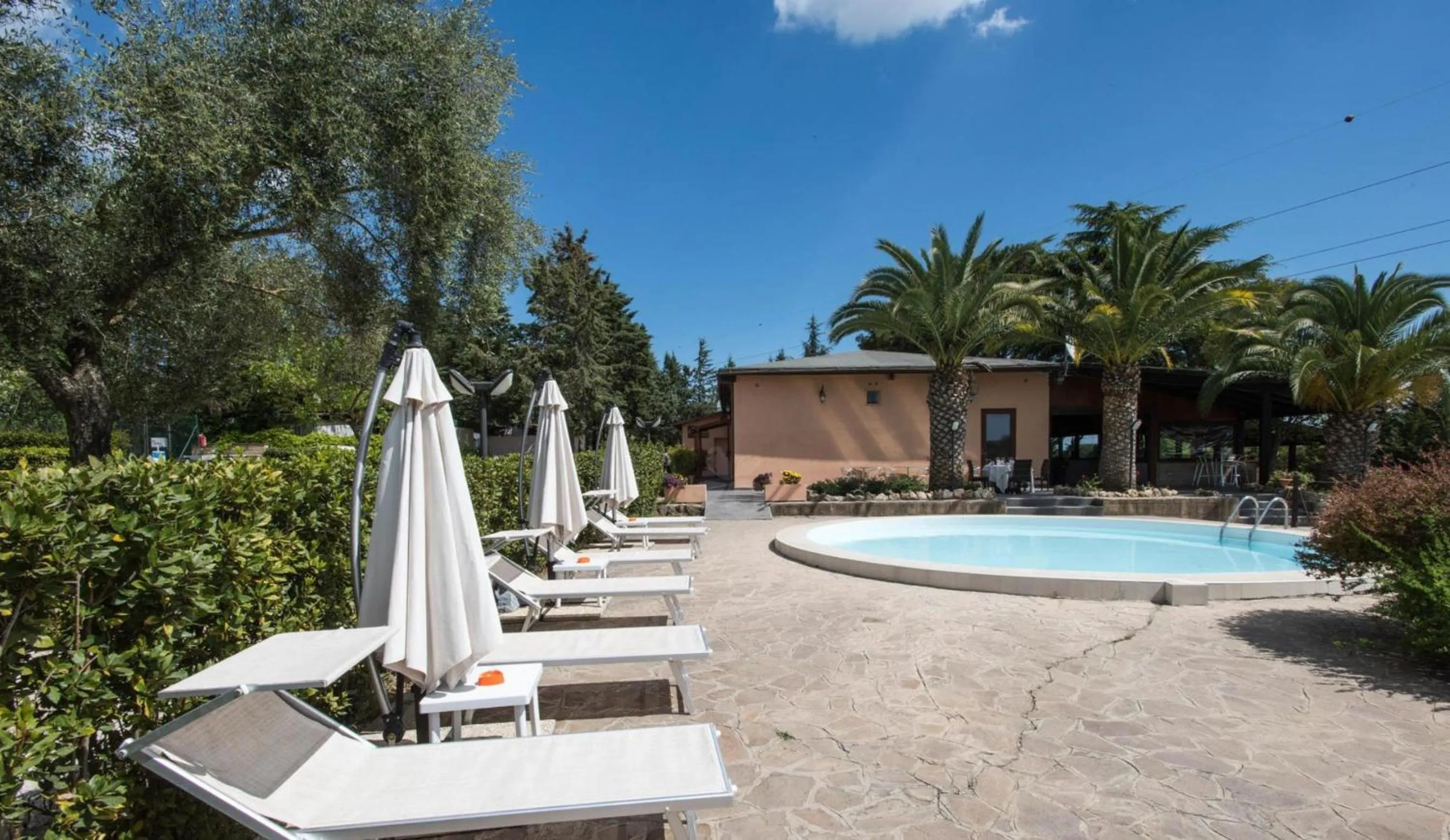 Swimming pool in Happy Village & Camping