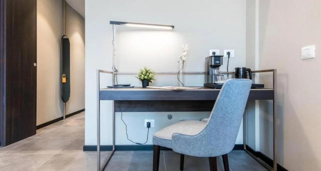 Coffee/tea facilities in Hotel Vitruvio