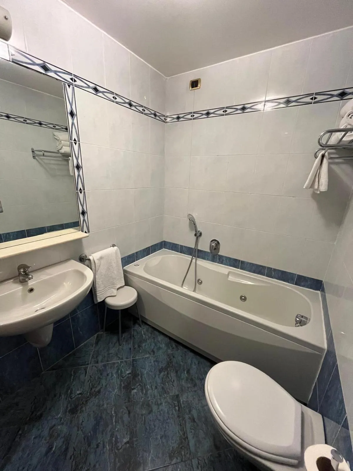 Bathroom in Hotel Vitruvio