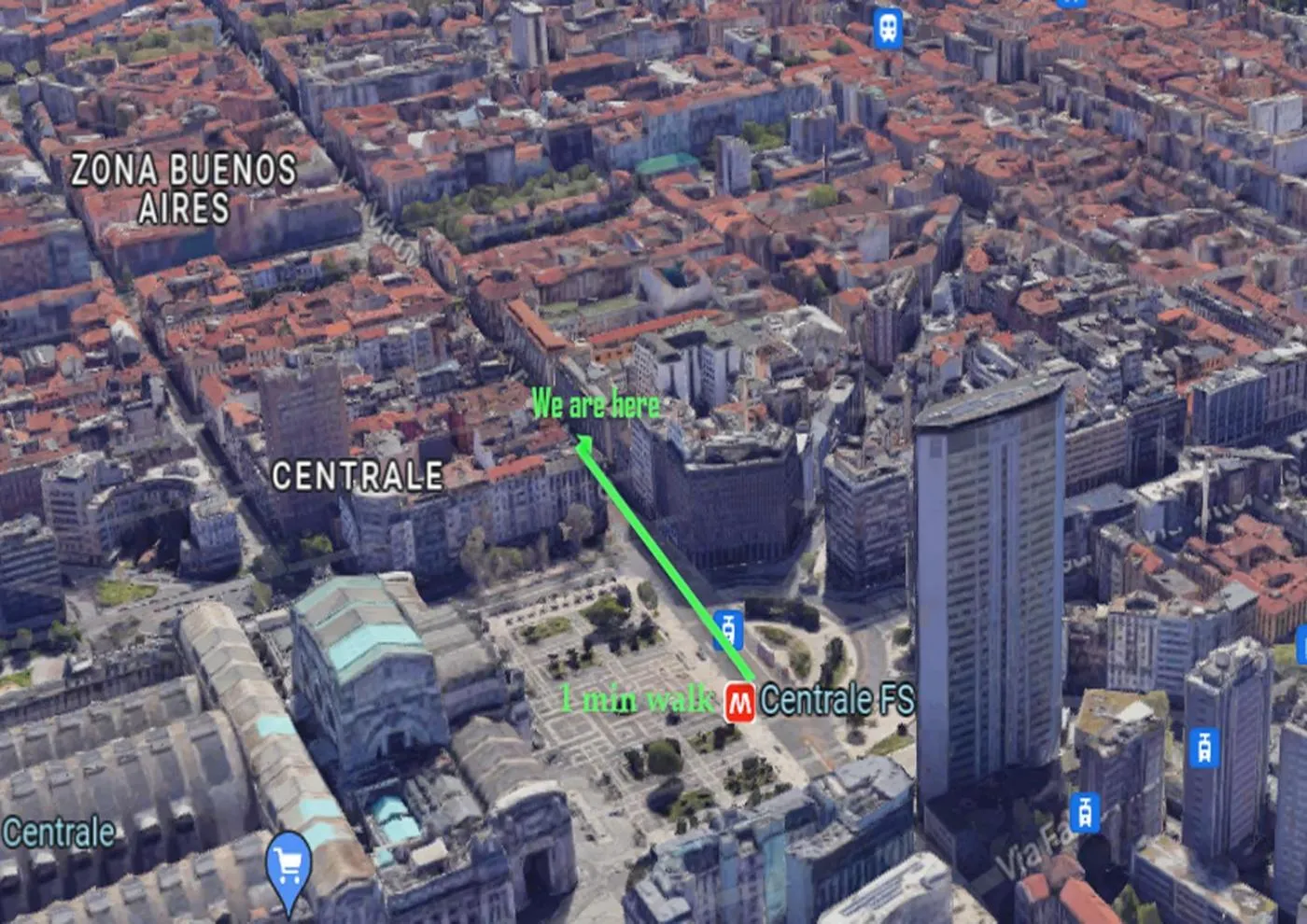 Nearby landmark in Hotel Vitruvio