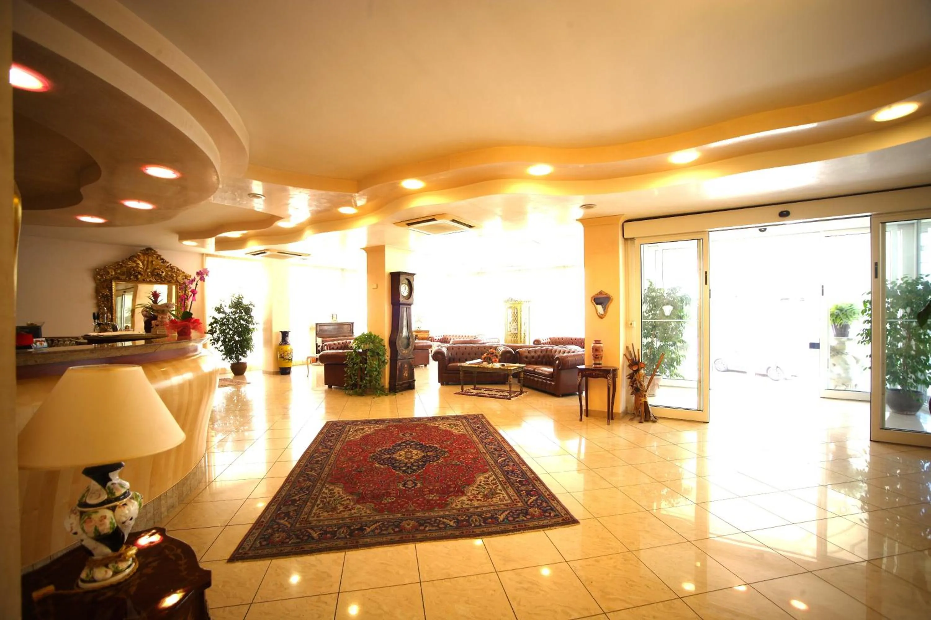 Lobby or reception in Hotel Gaston