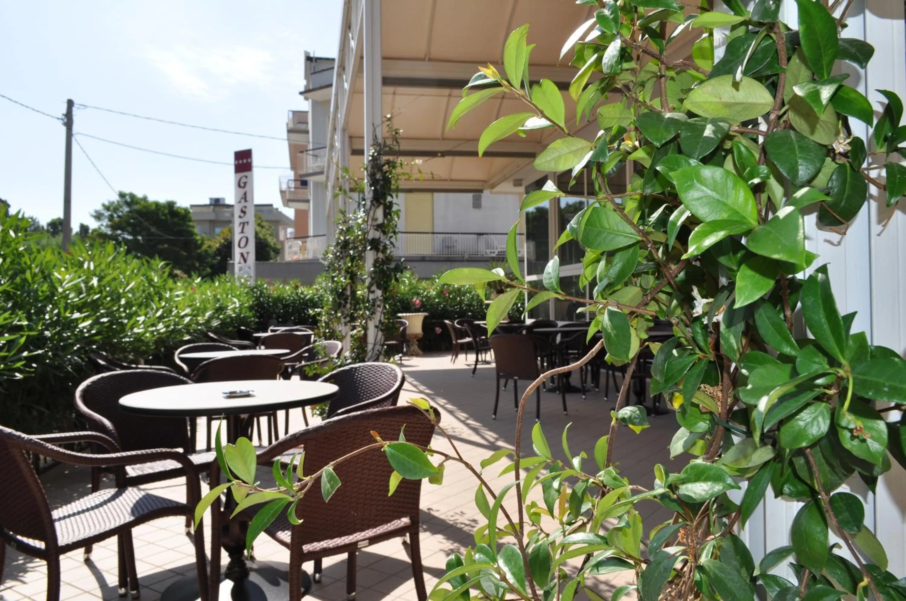 Balcony/Terrace in Hotel Gaston