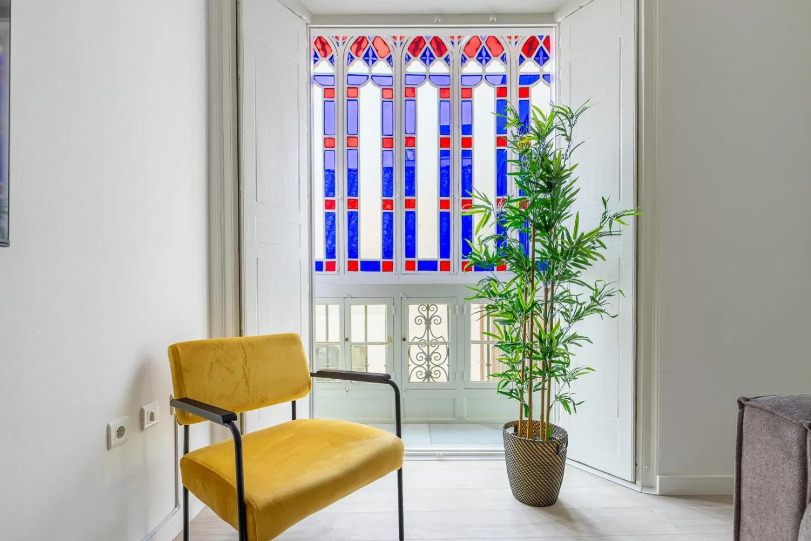 Seating area in Thyssen Boutique Apartments by Caleta Homes