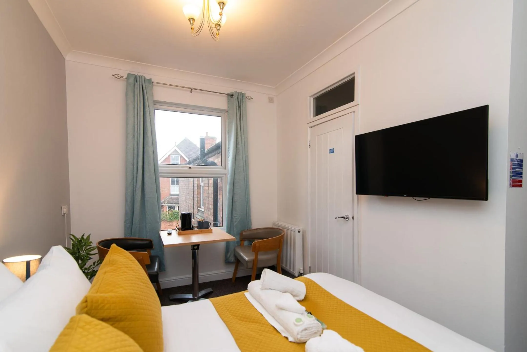 Bed in The Linden Leaf Rooms