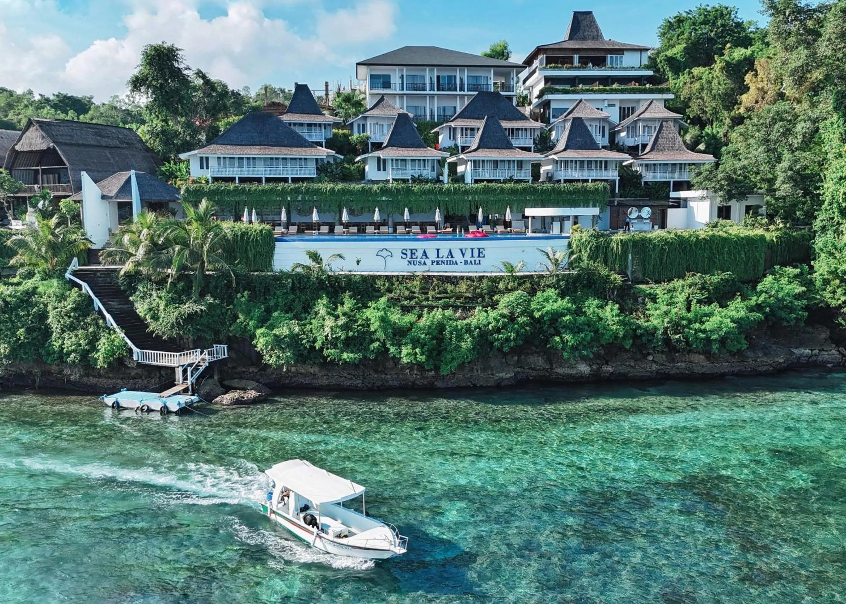 Property building in Sea La Vie Resort Nusa Penida