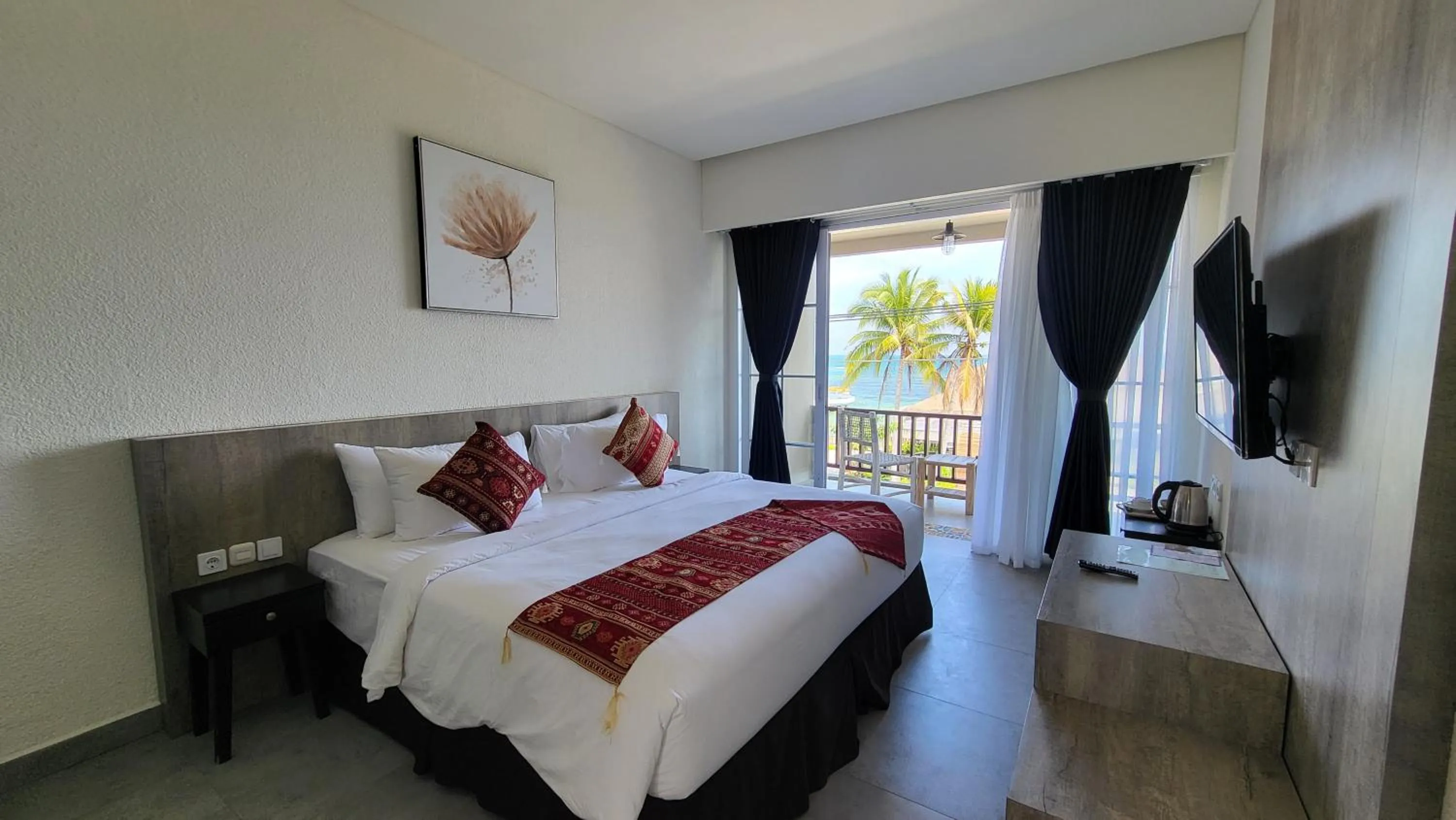 Photo of the whole room, Bed in Adiwana Jelita Sejuba Natuna