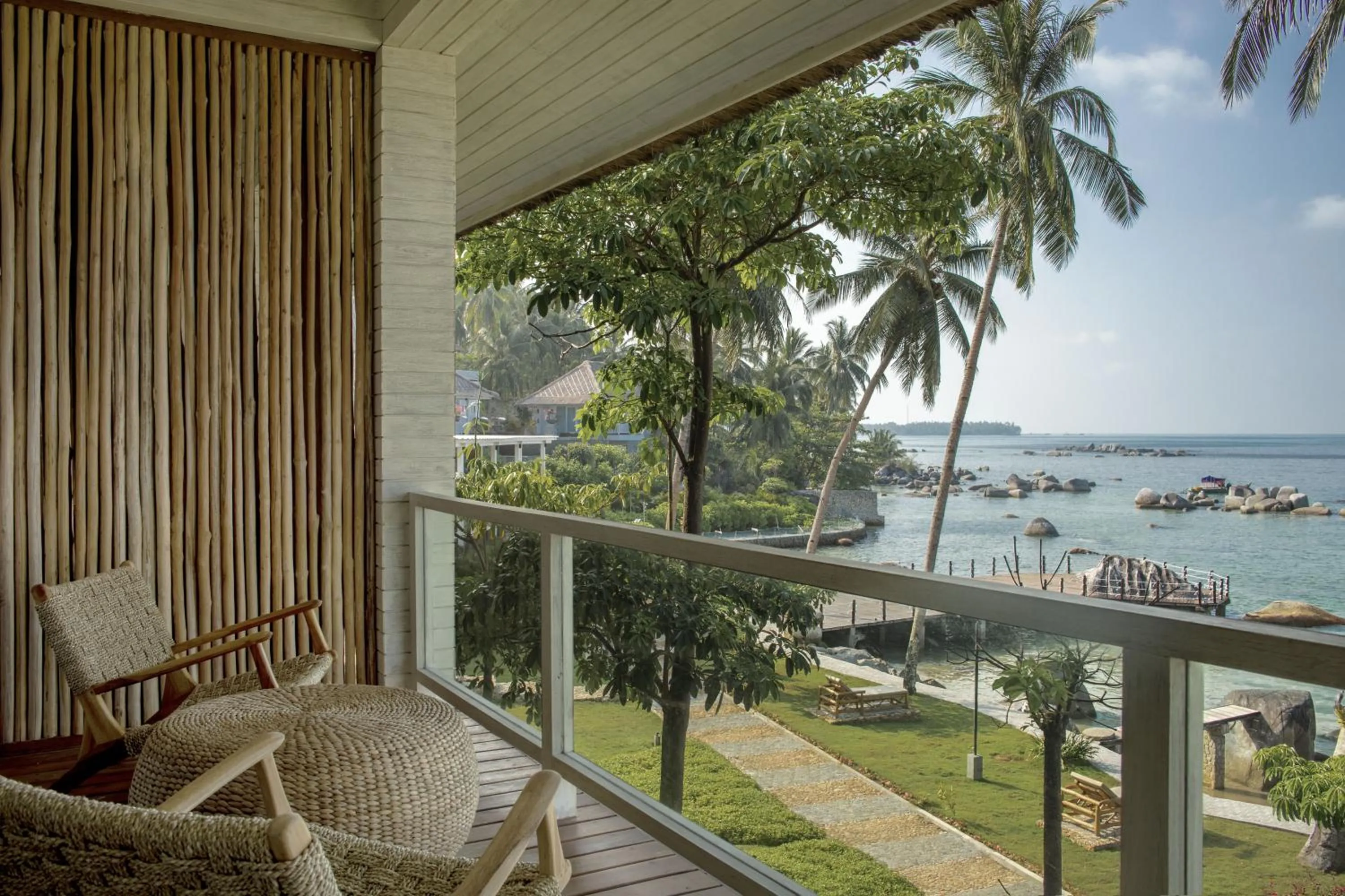 Balcony/Terrace in Adiwana Jelita Sejuba Natuna