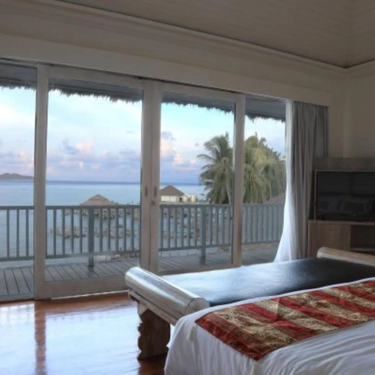 Balcony/Terrace, Bed in Adiwana Jelita Sejuba Natuna