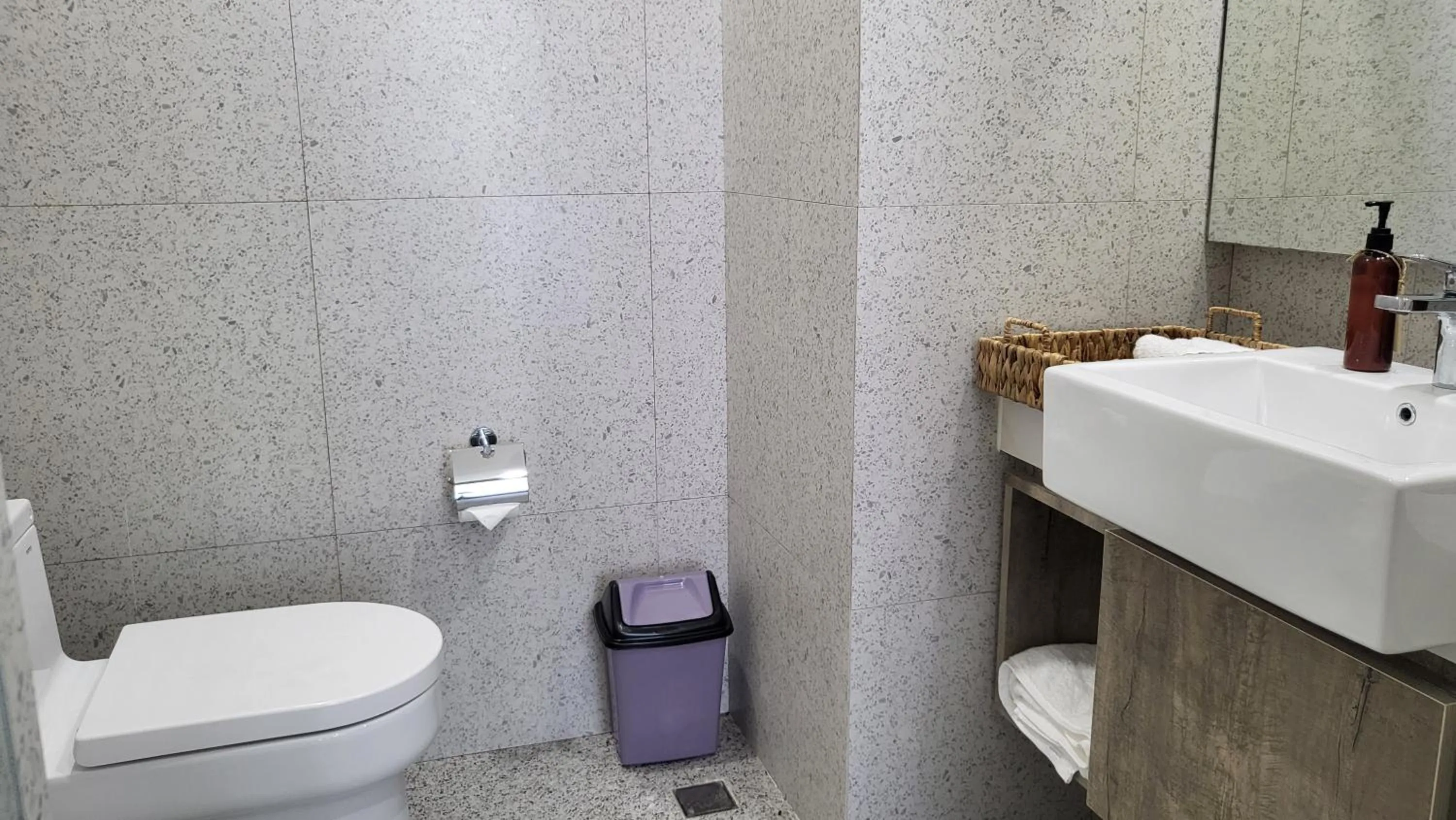 Bathroom in Adiwana Jelita Sejuba Natuna